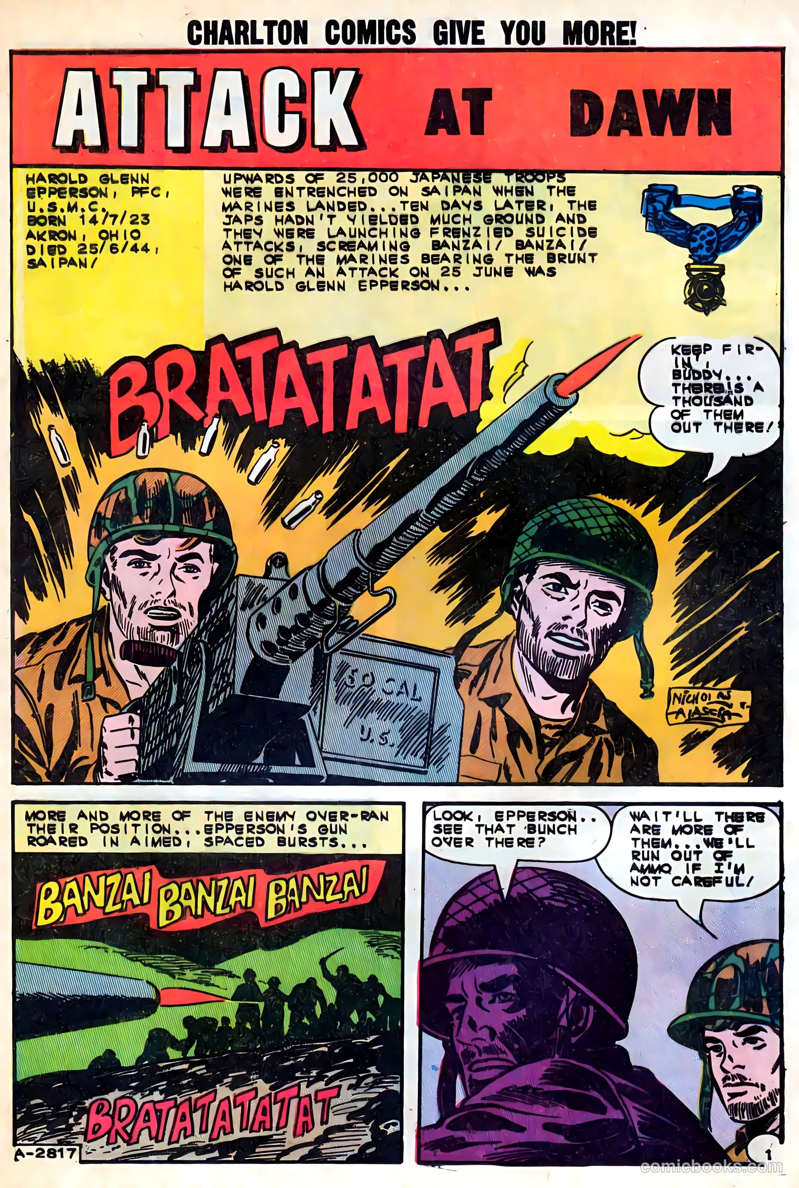 War Heroes #6 — page 22 of 29