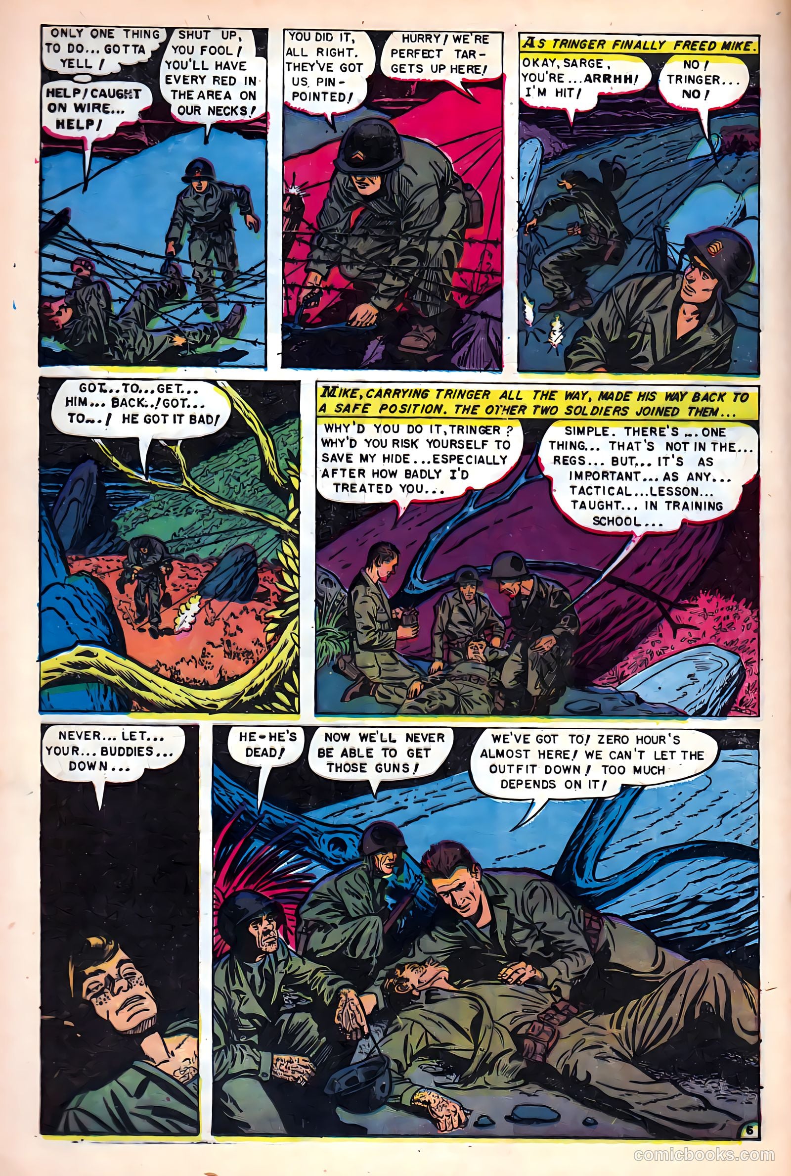War Heroes #6 — page 16 of 36