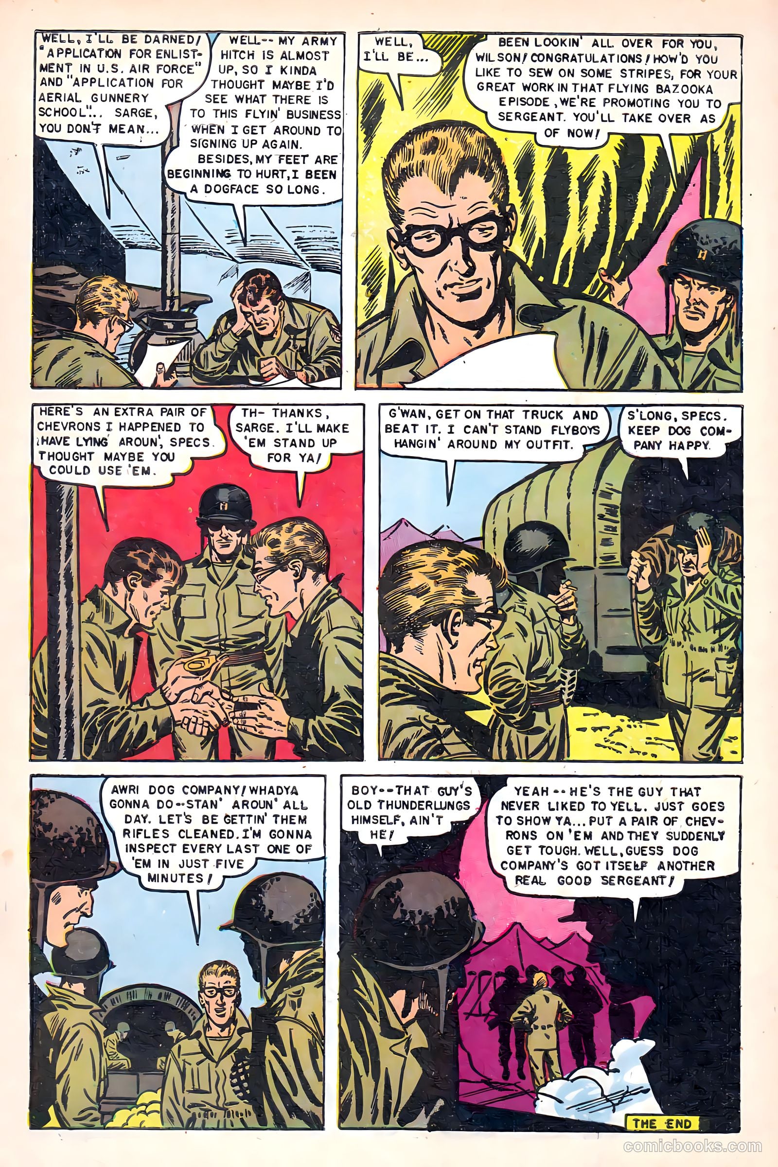 War Heroes #6 — page 34 of 36