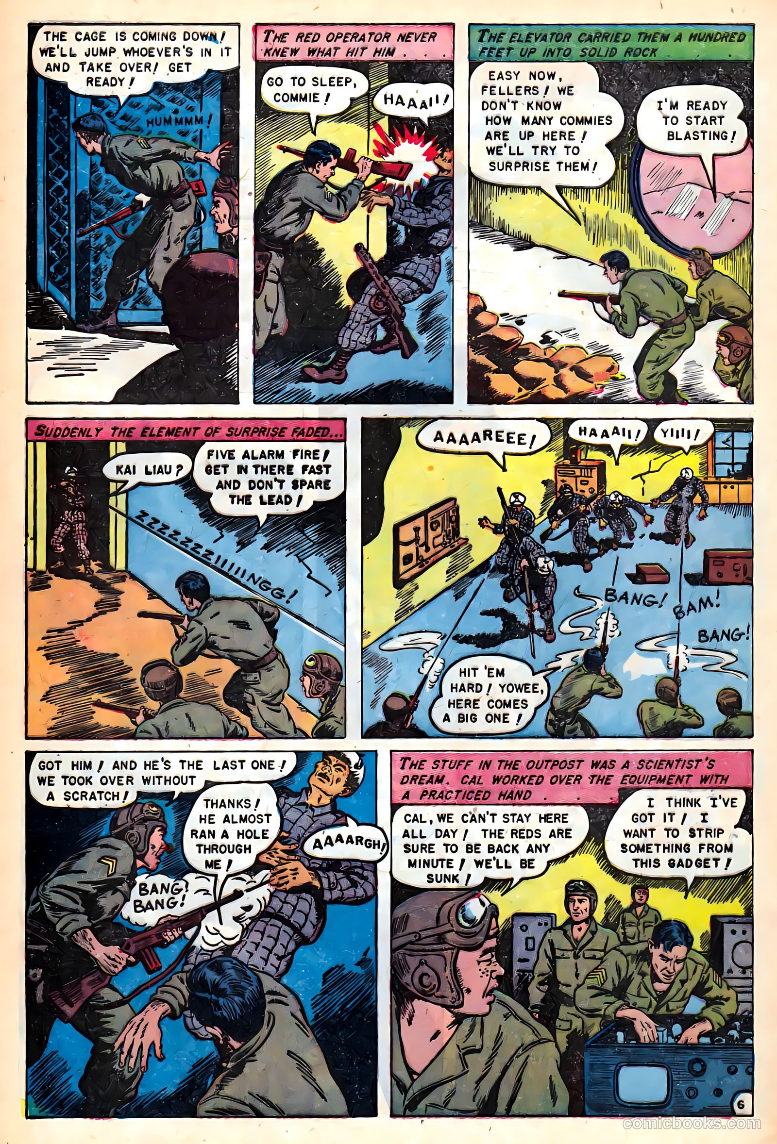 War Heroes #8 — page 32 of 36