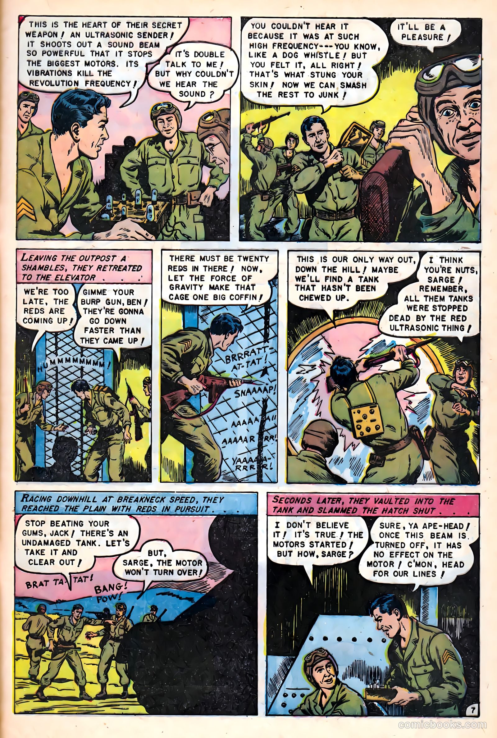 War Heroes #8 — page 33 of 36