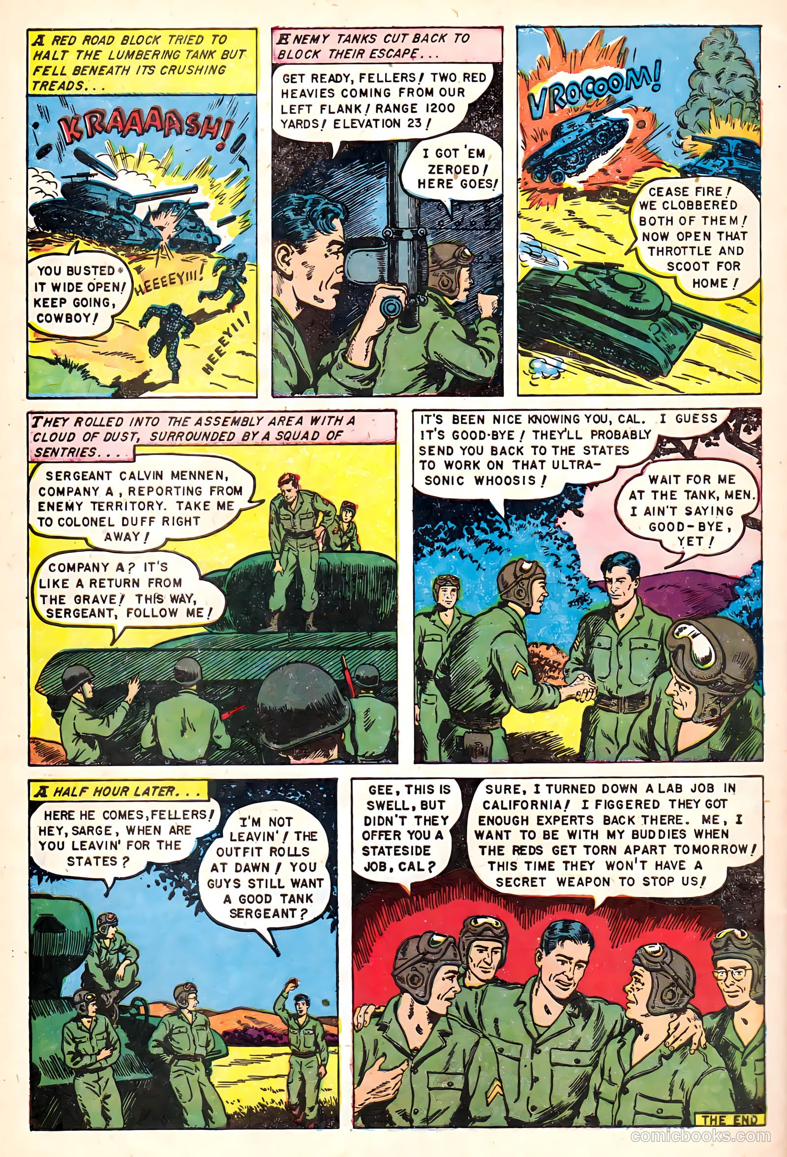 War Heroes #8 — page 34 of 36