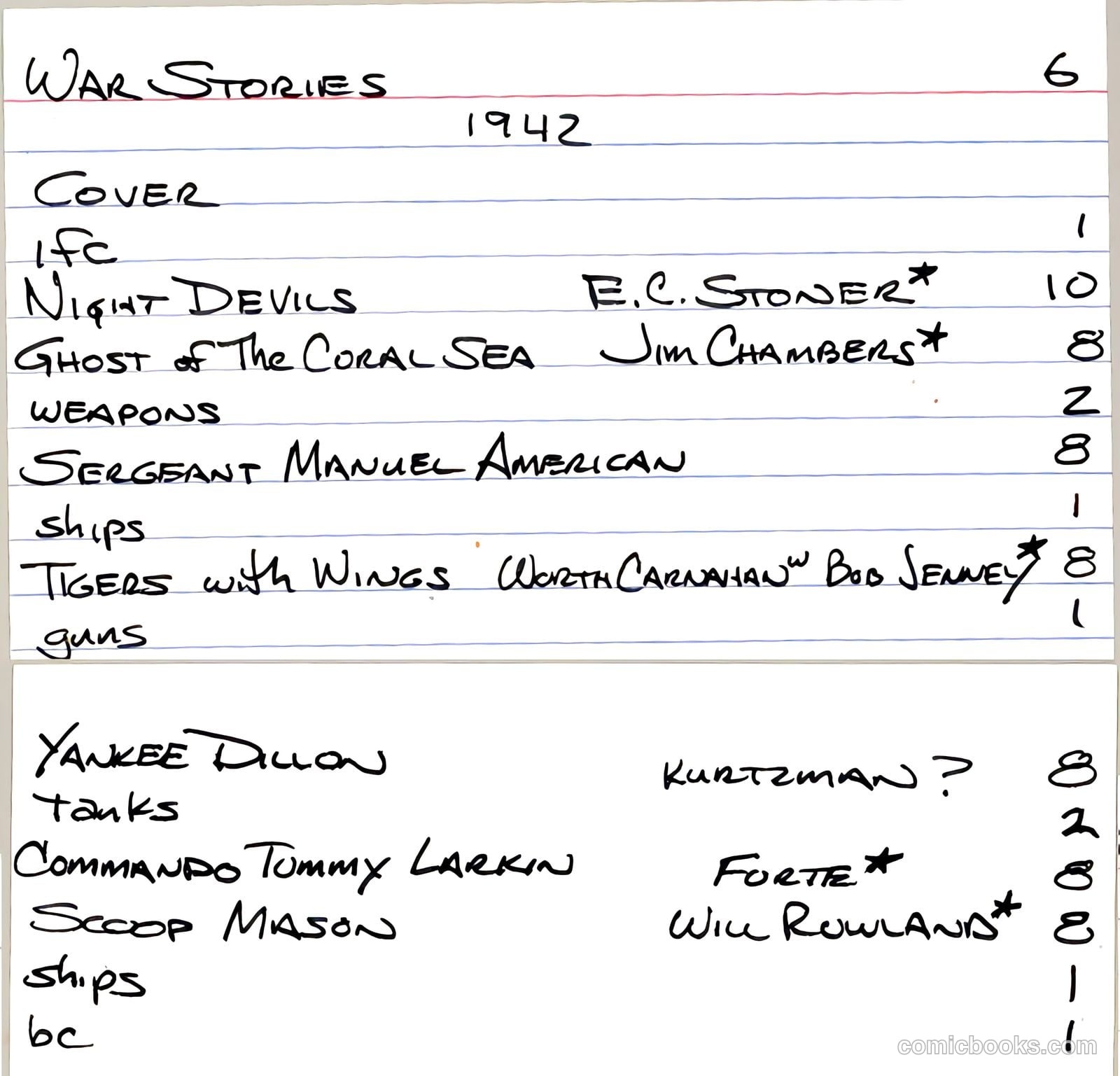 War Stories #6 — page 69 of 69