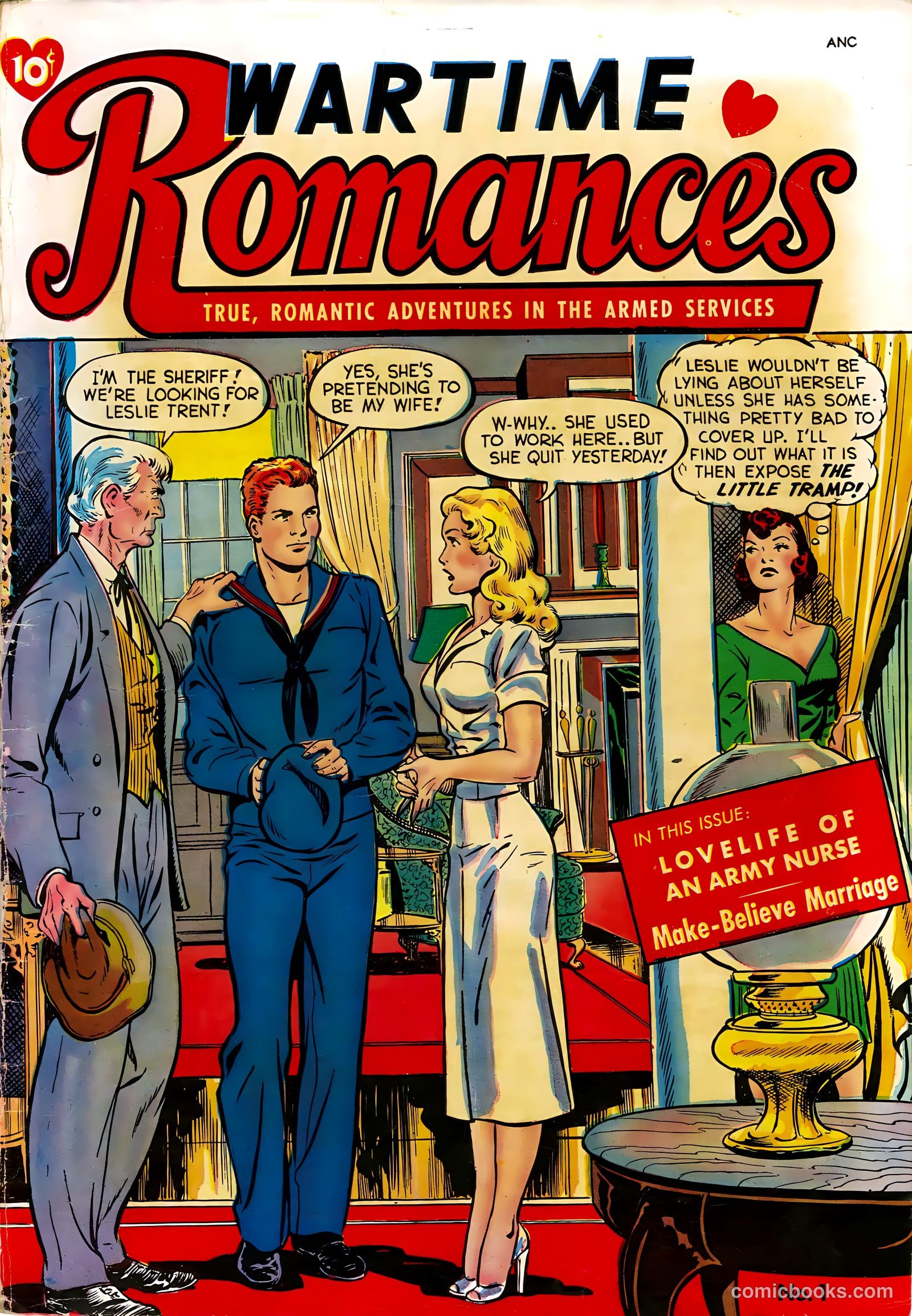 Wartime Romances #1 — page 2 of 37