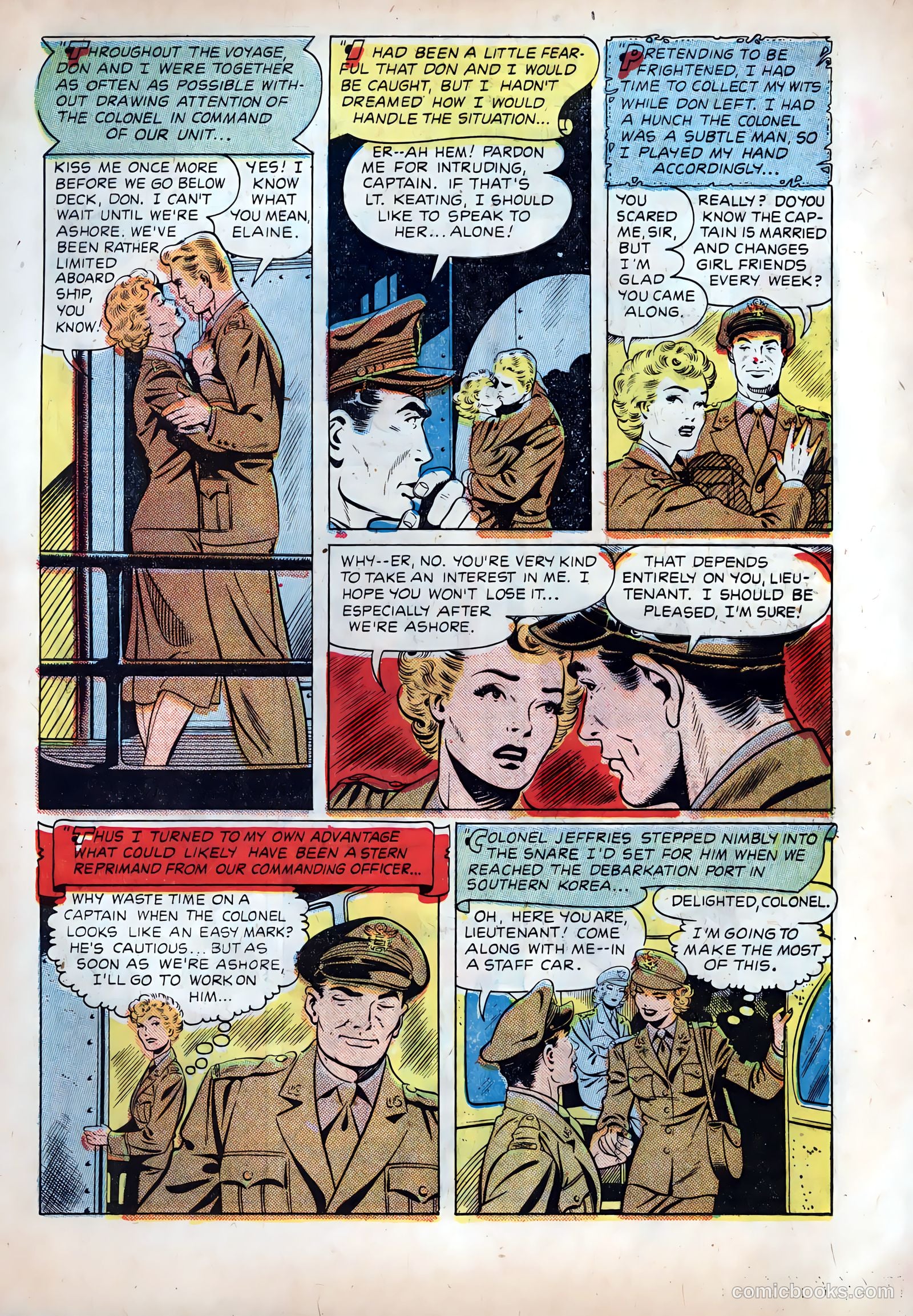 Wartime Romances #1 — page 6 of 37