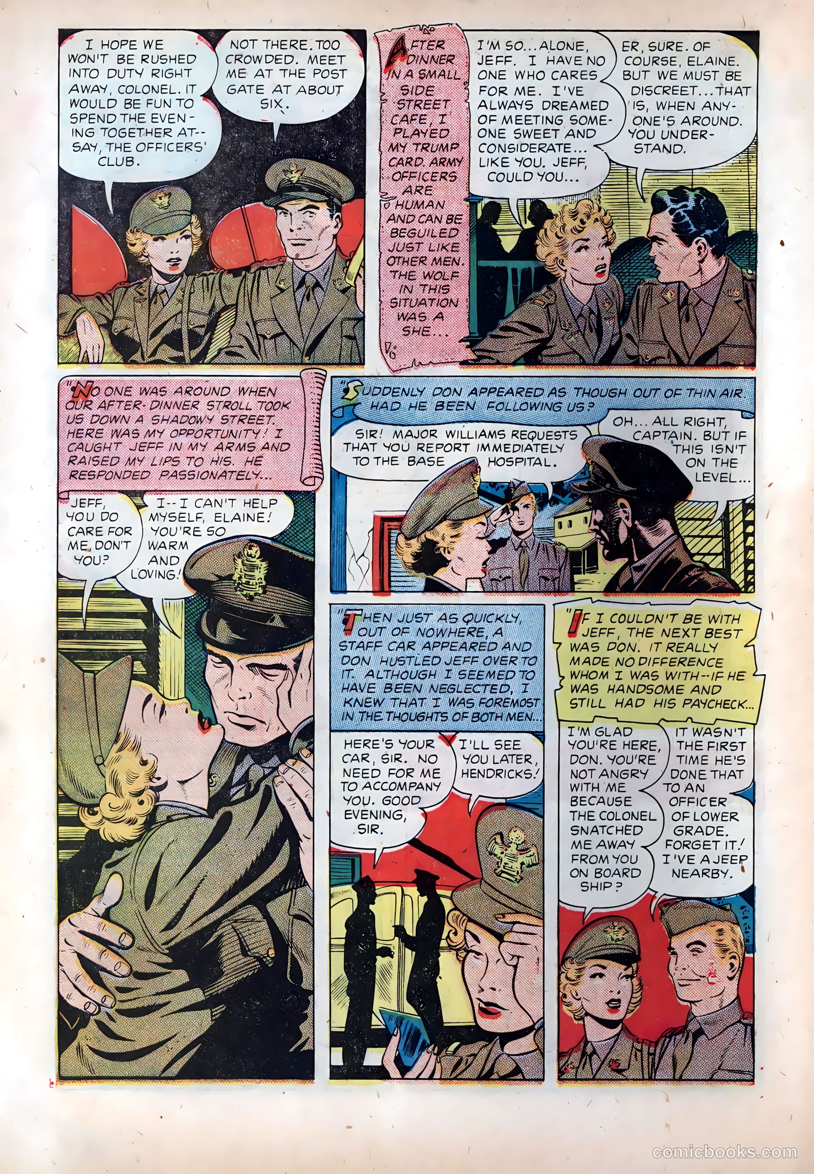 Wartime Romances #1 — page 7 of 37