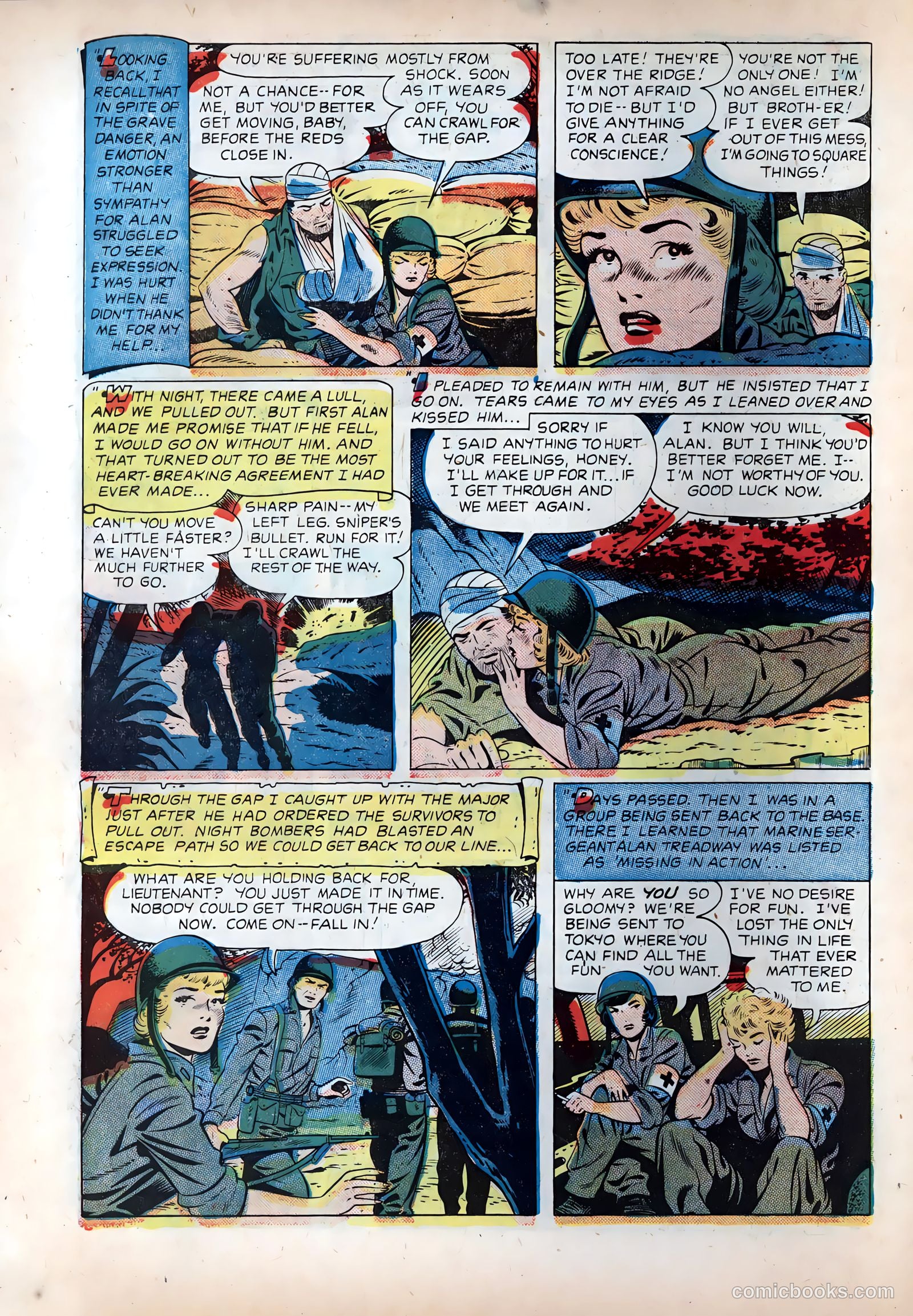 Wartime Romances #1 — page 11 of 37