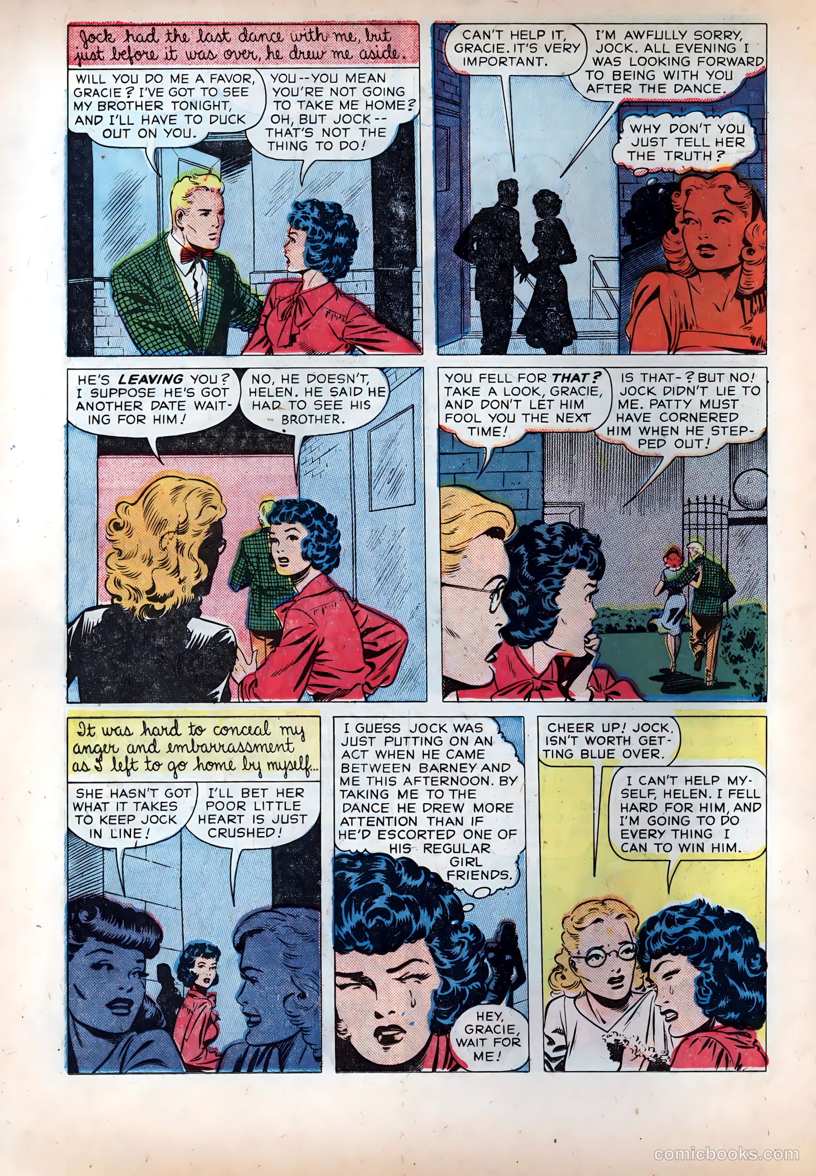 Wartime Romances #1 — page 15 of 37