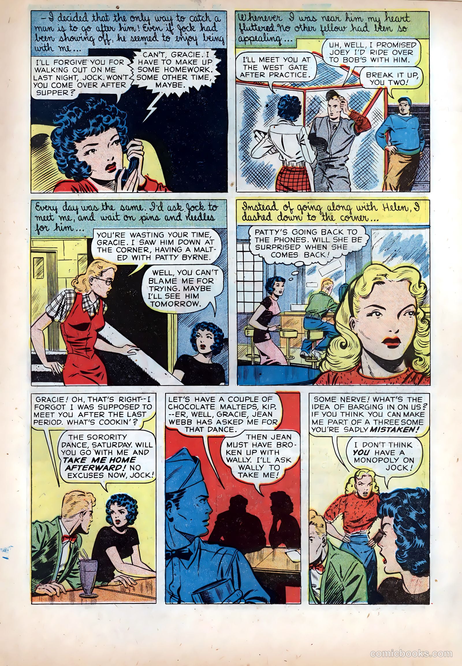 Wartime Romances #1 — page 16 of 37
