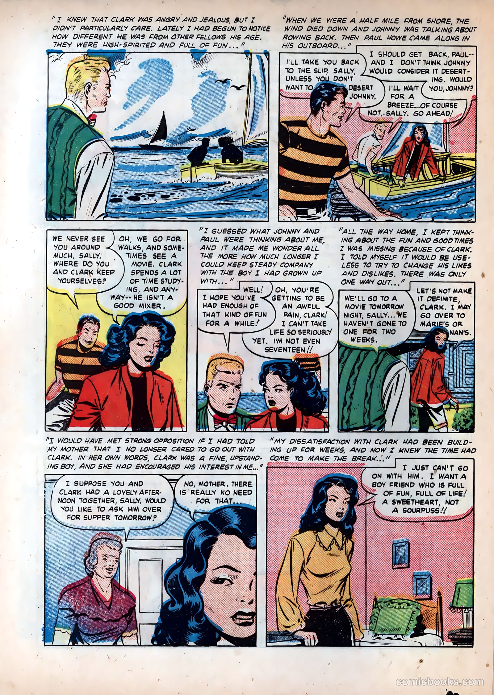 Wartime Romances #1 — page 21 of 37
