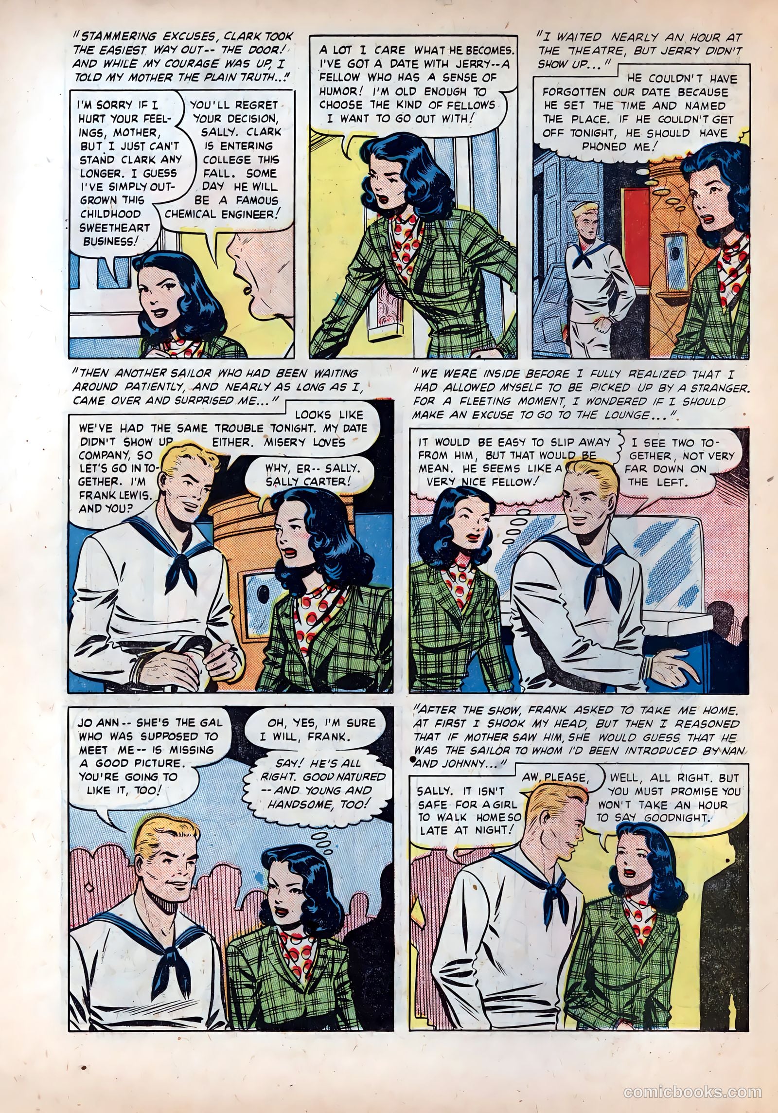 Wartime Romances #1 — page 23 of 37