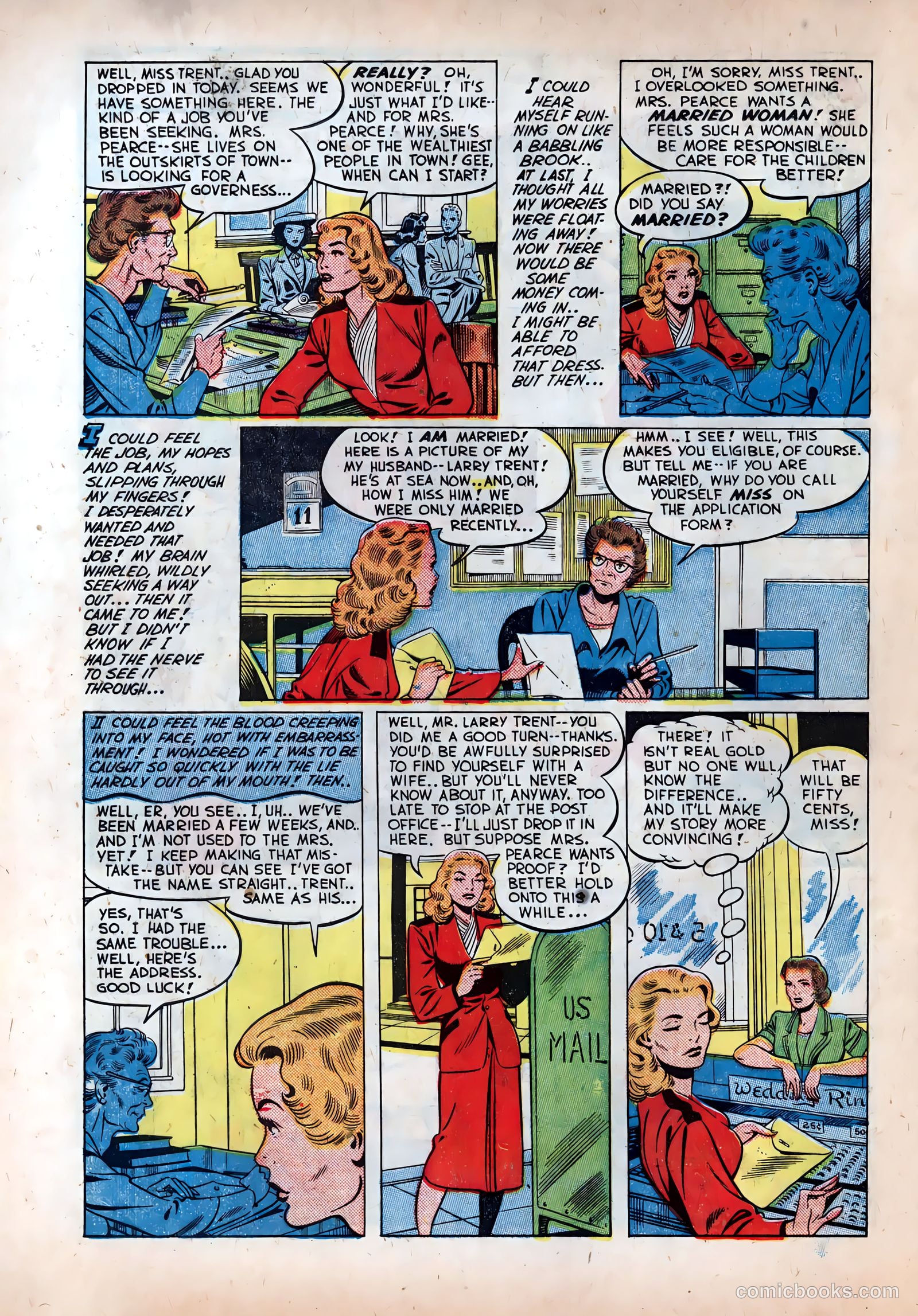 Wartime Romances #1 — page 29 of 37