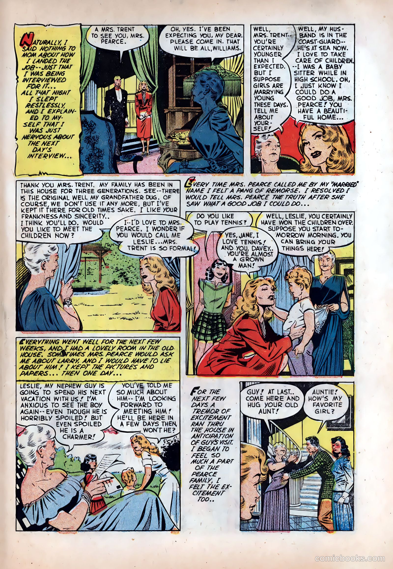 Wartime Romances #1 — page 30 of 37