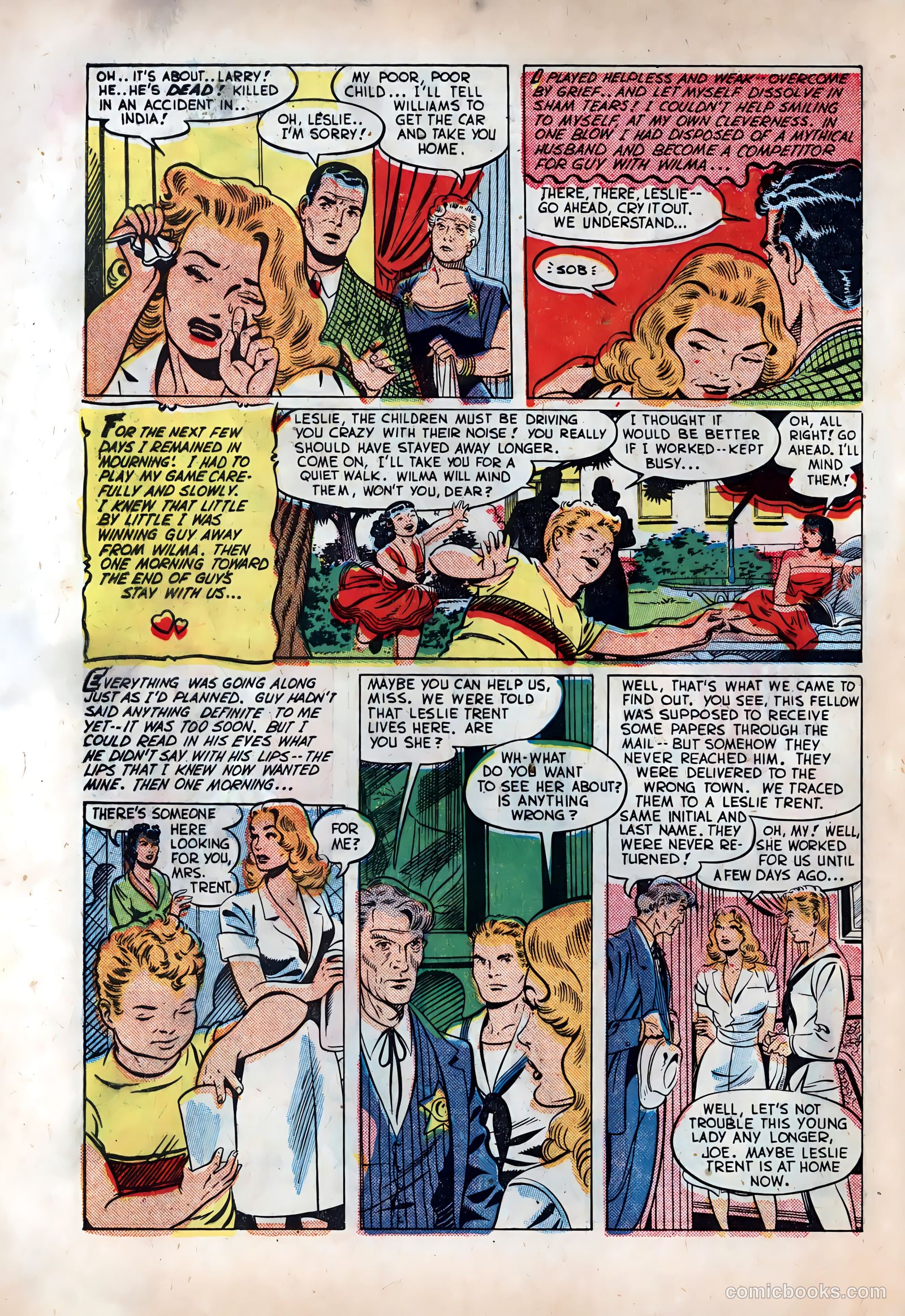 Wartime Romances #1 — page 33 of 37
