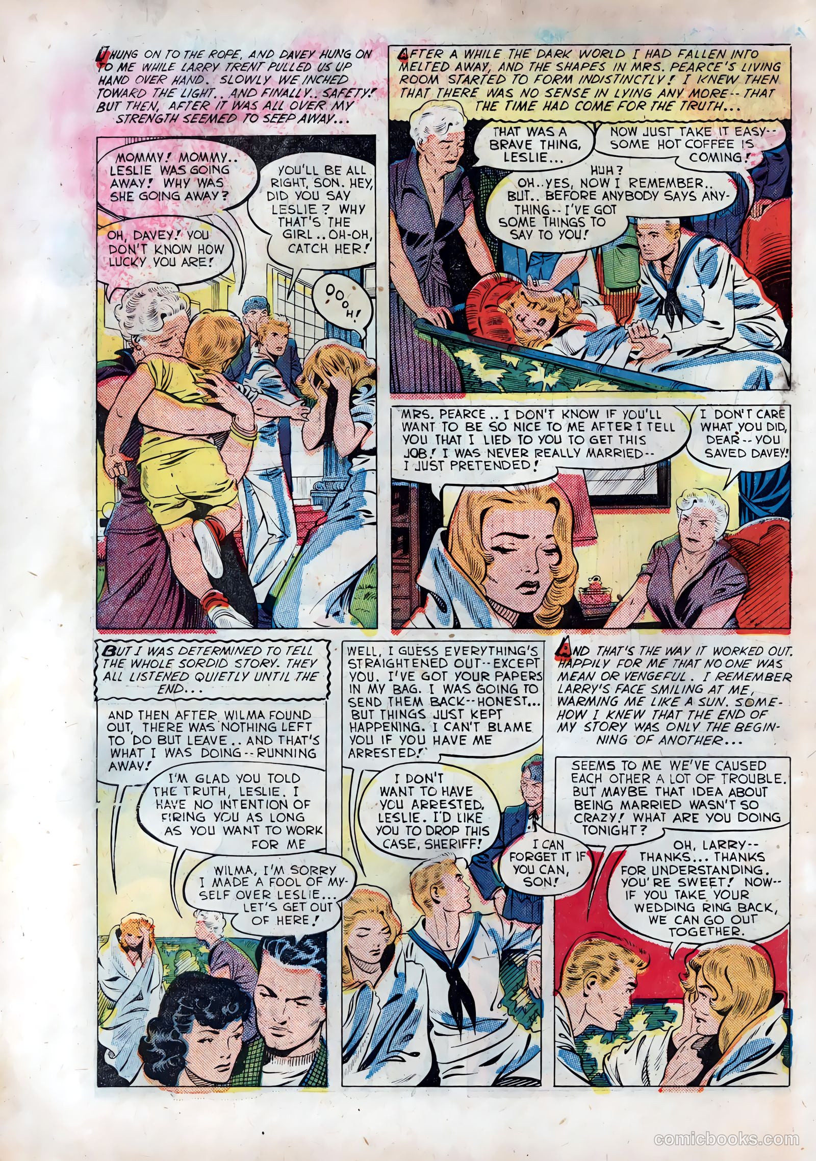 Wartime Romances #1 — page 35 of 37