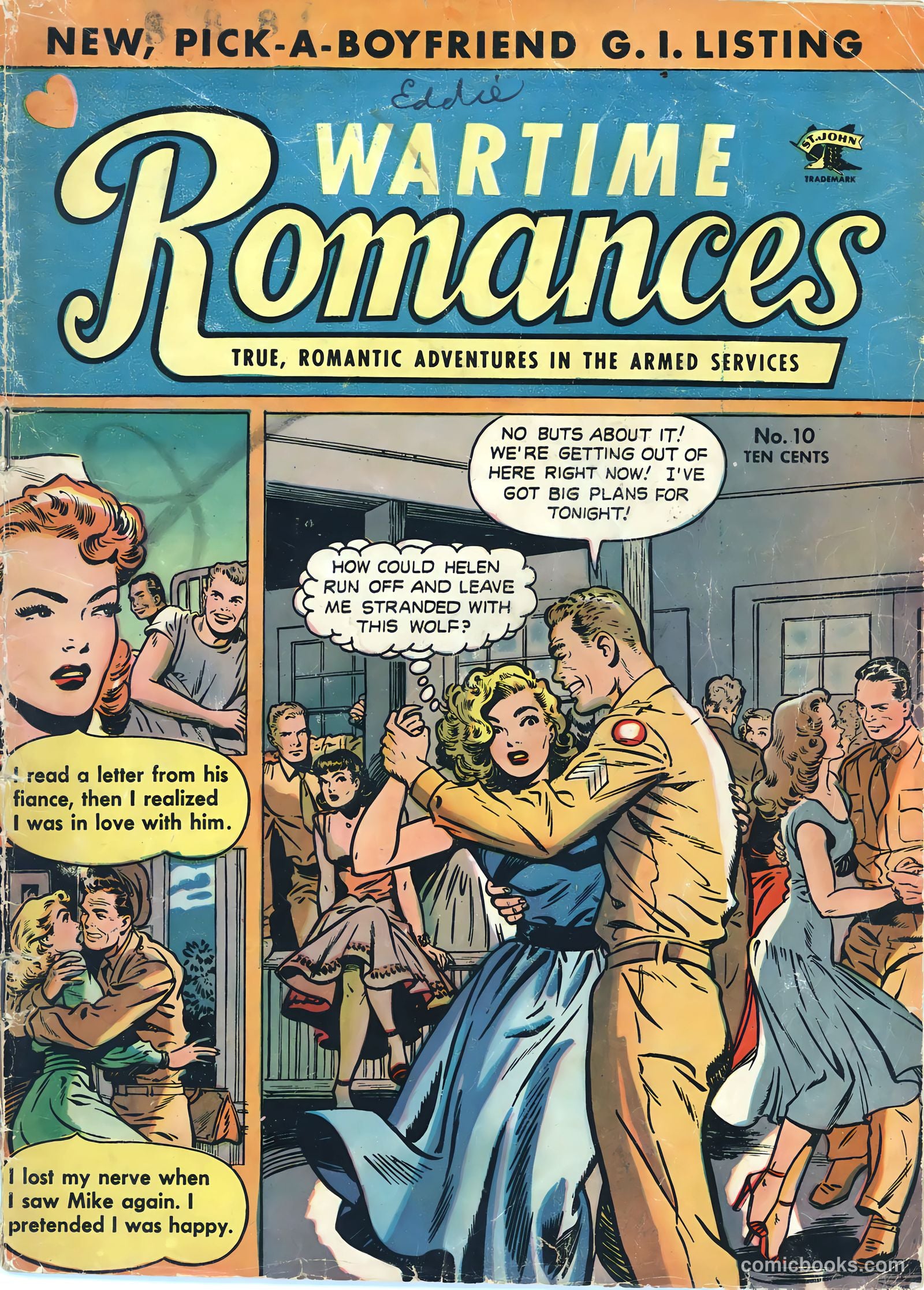 Wartime Romances #10 — page 1 of 36