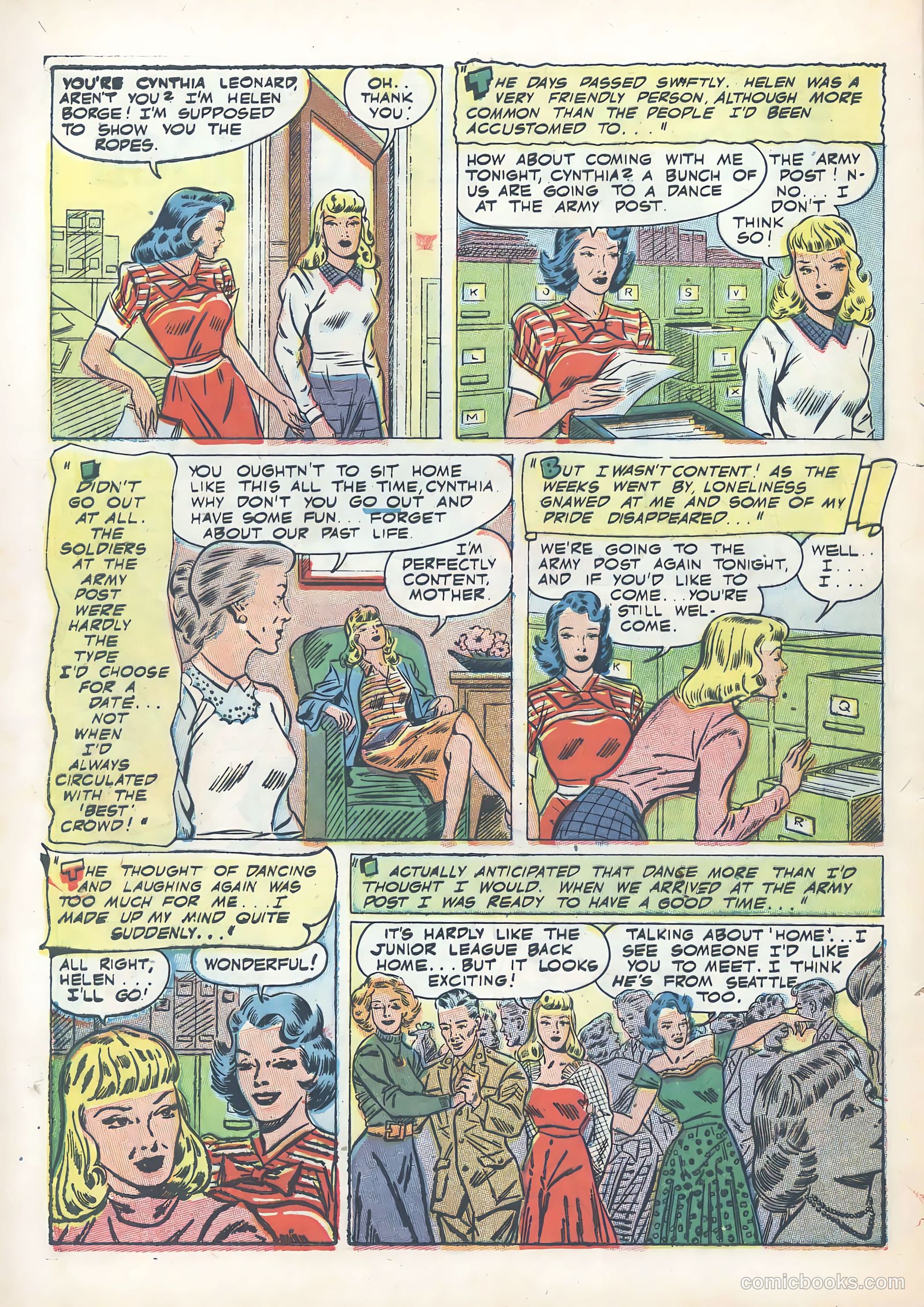 Wartime Romances #10 — page 4 of 36
