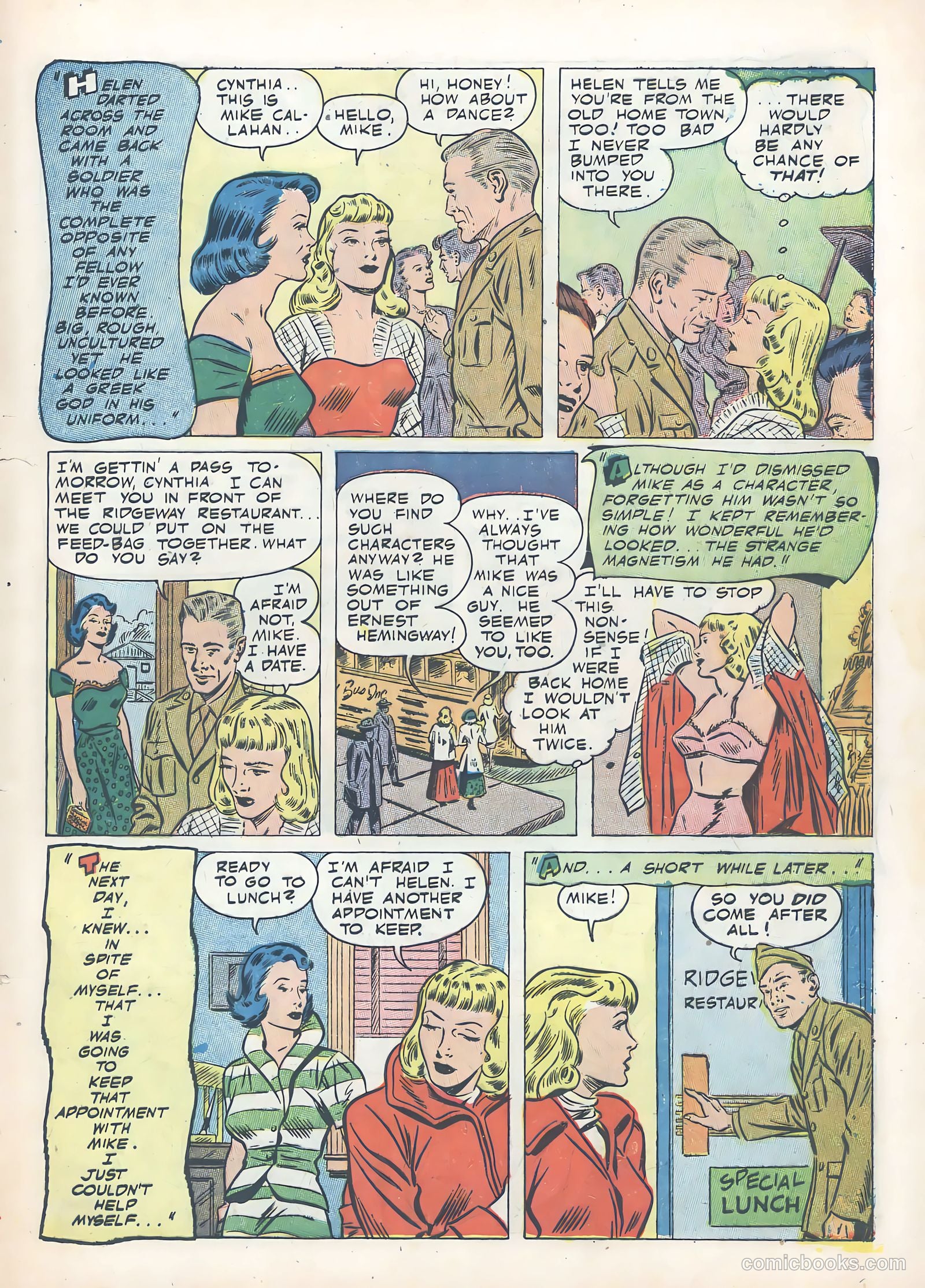 Wartime Romances #10 — page 5 of 36