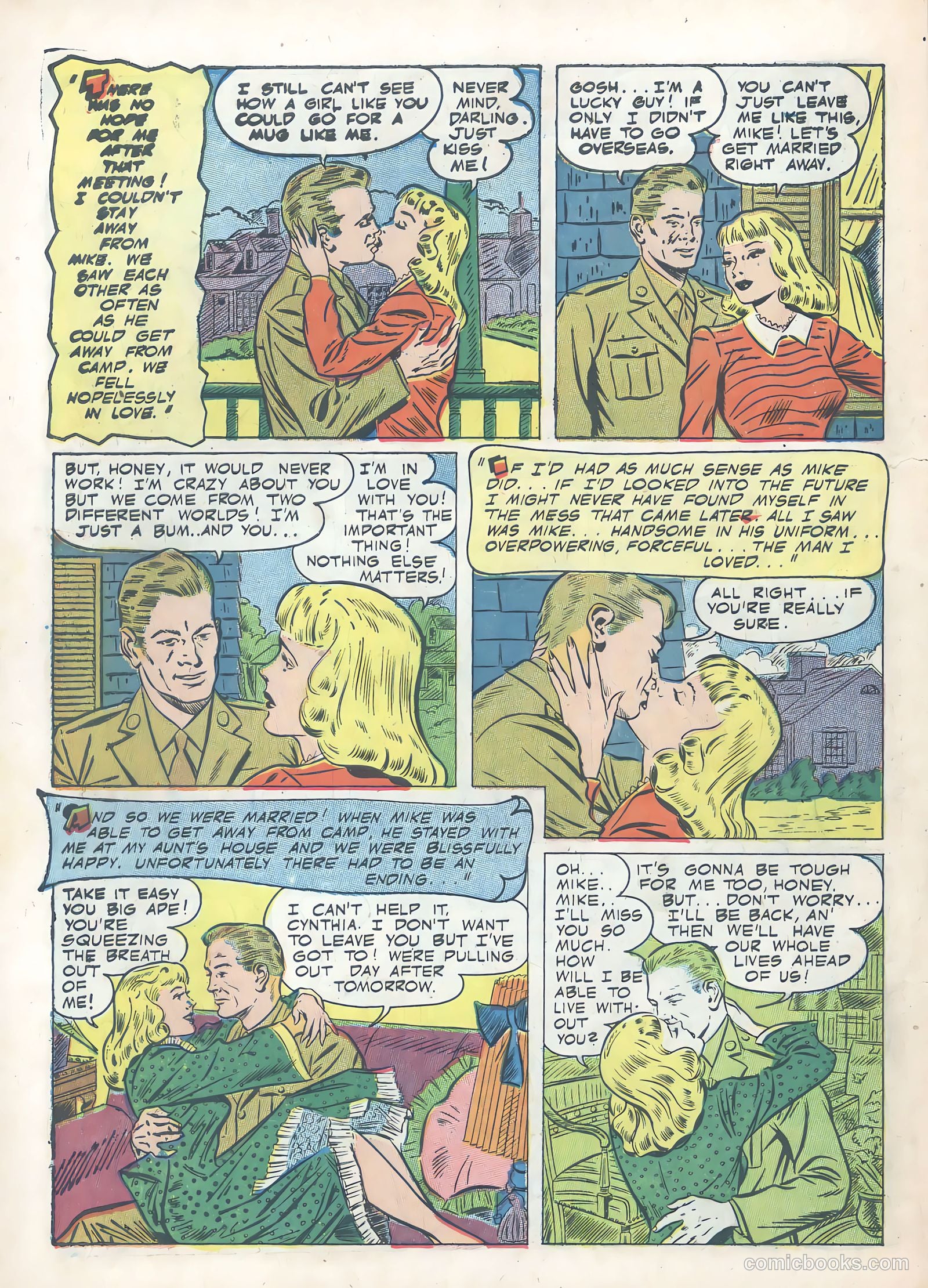 Wartime Romances #10 — page 6 of 36