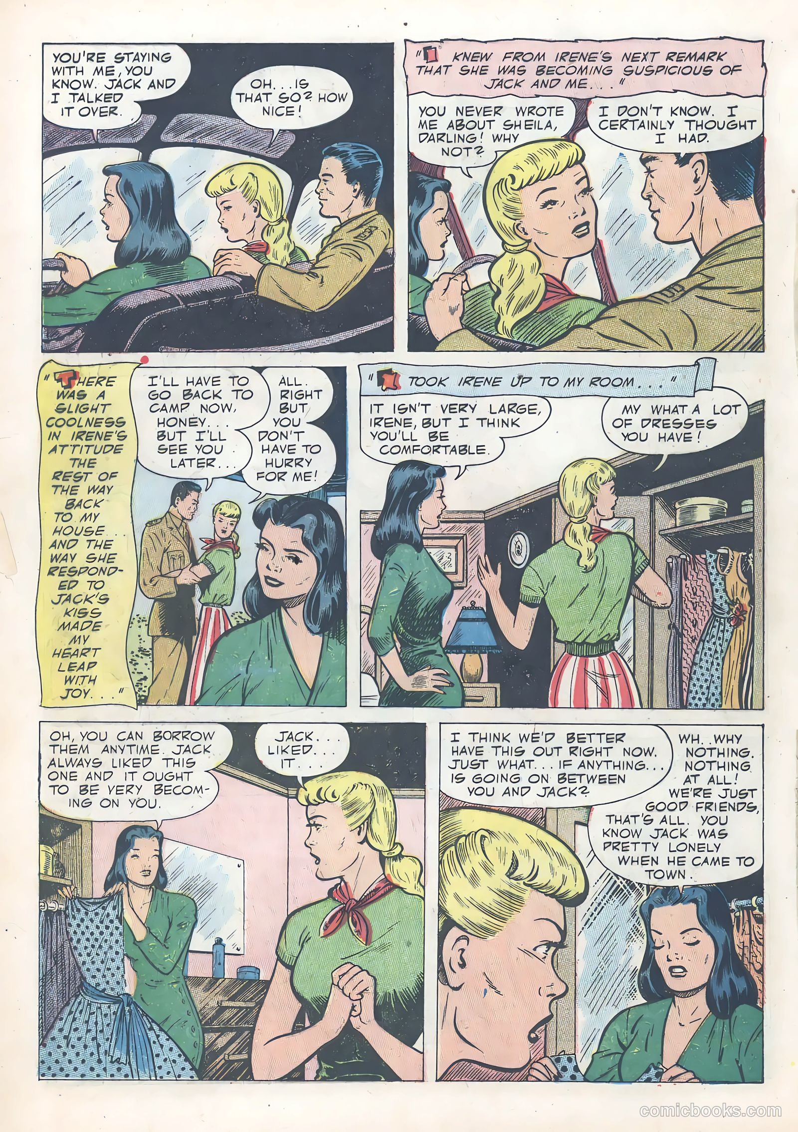 Wartime Romances #10 — page 16 of 36