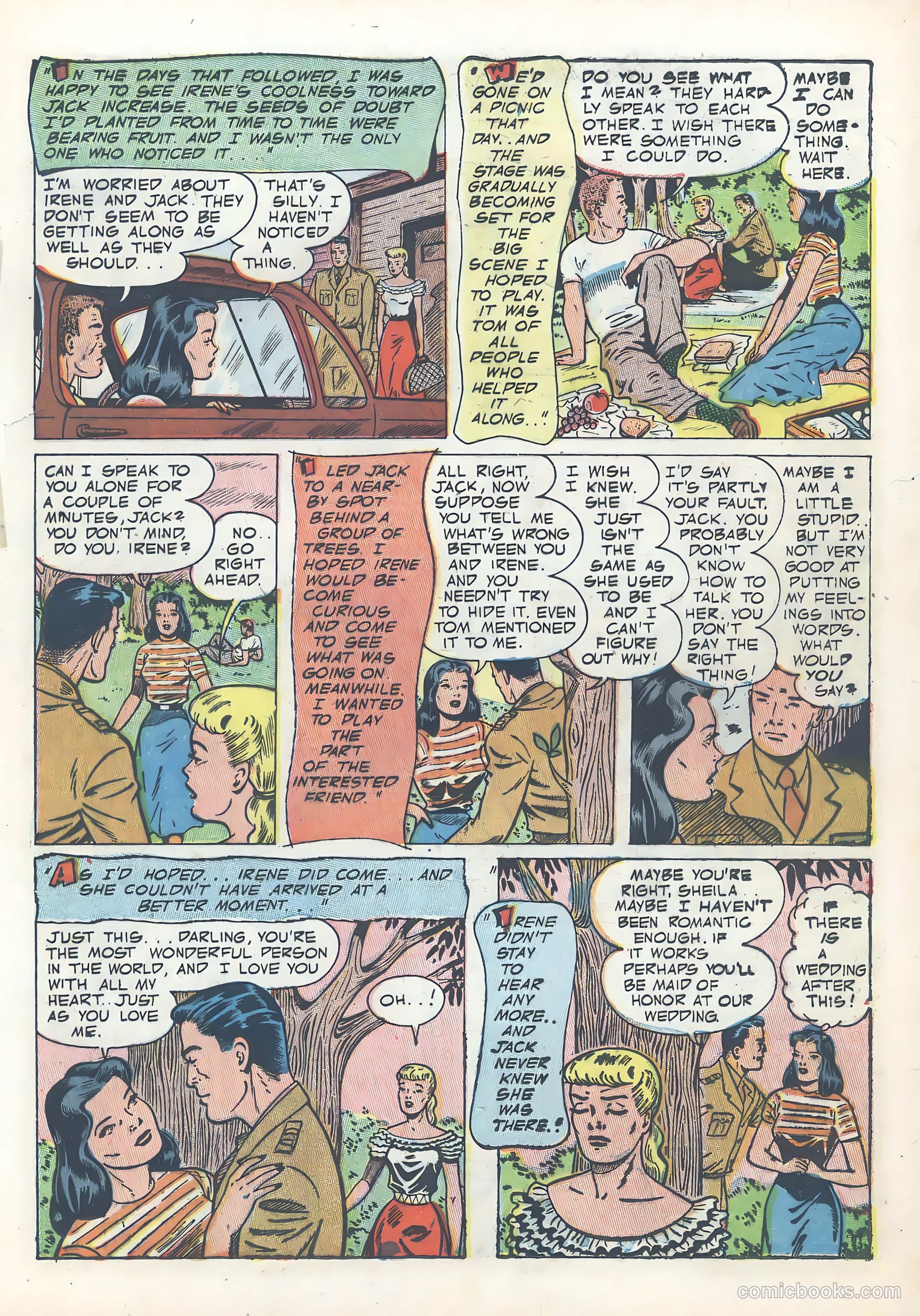 Wartime Romances #10 — page 17 of 36