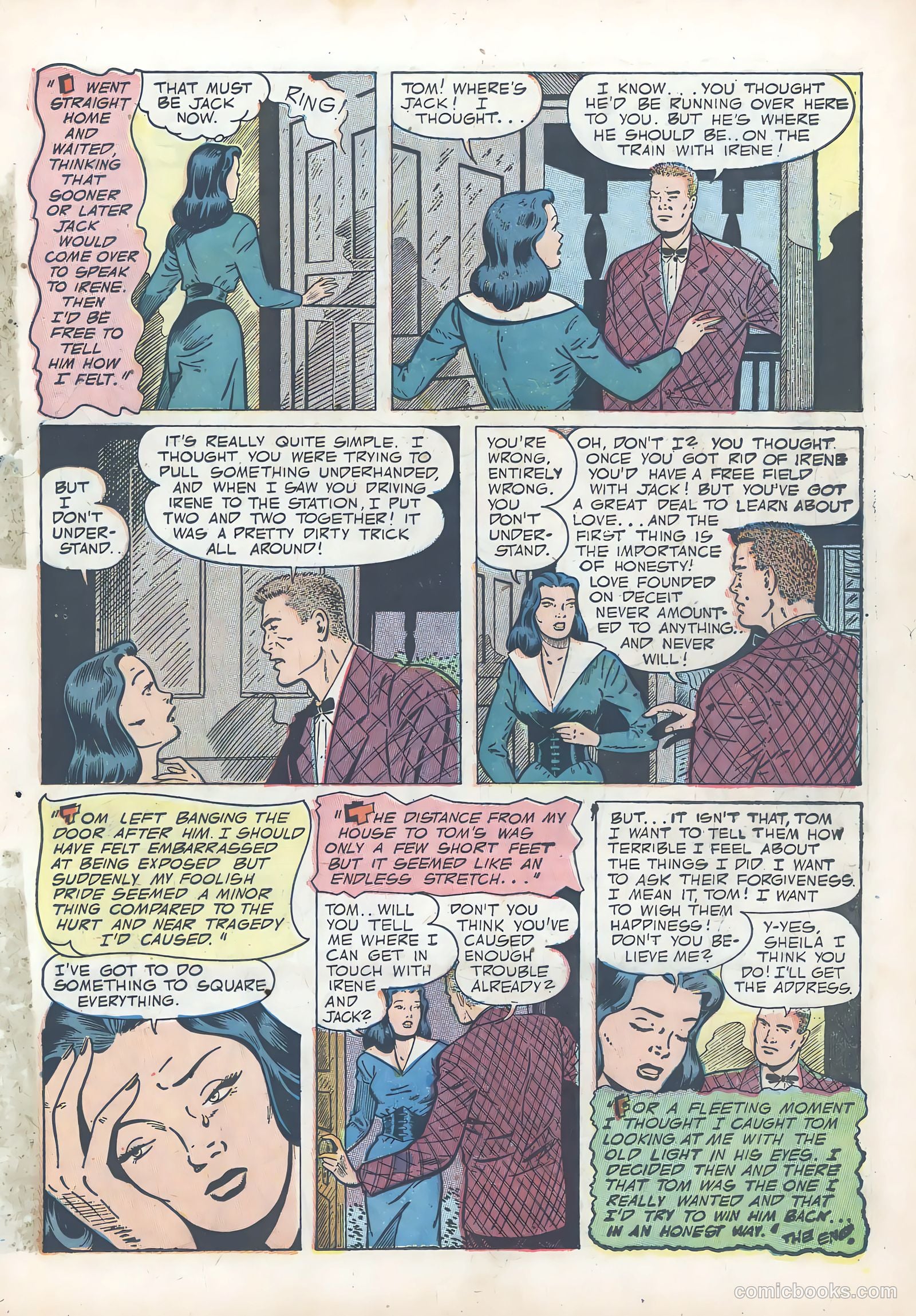 Wartime Romances #10 — page 19 of 36