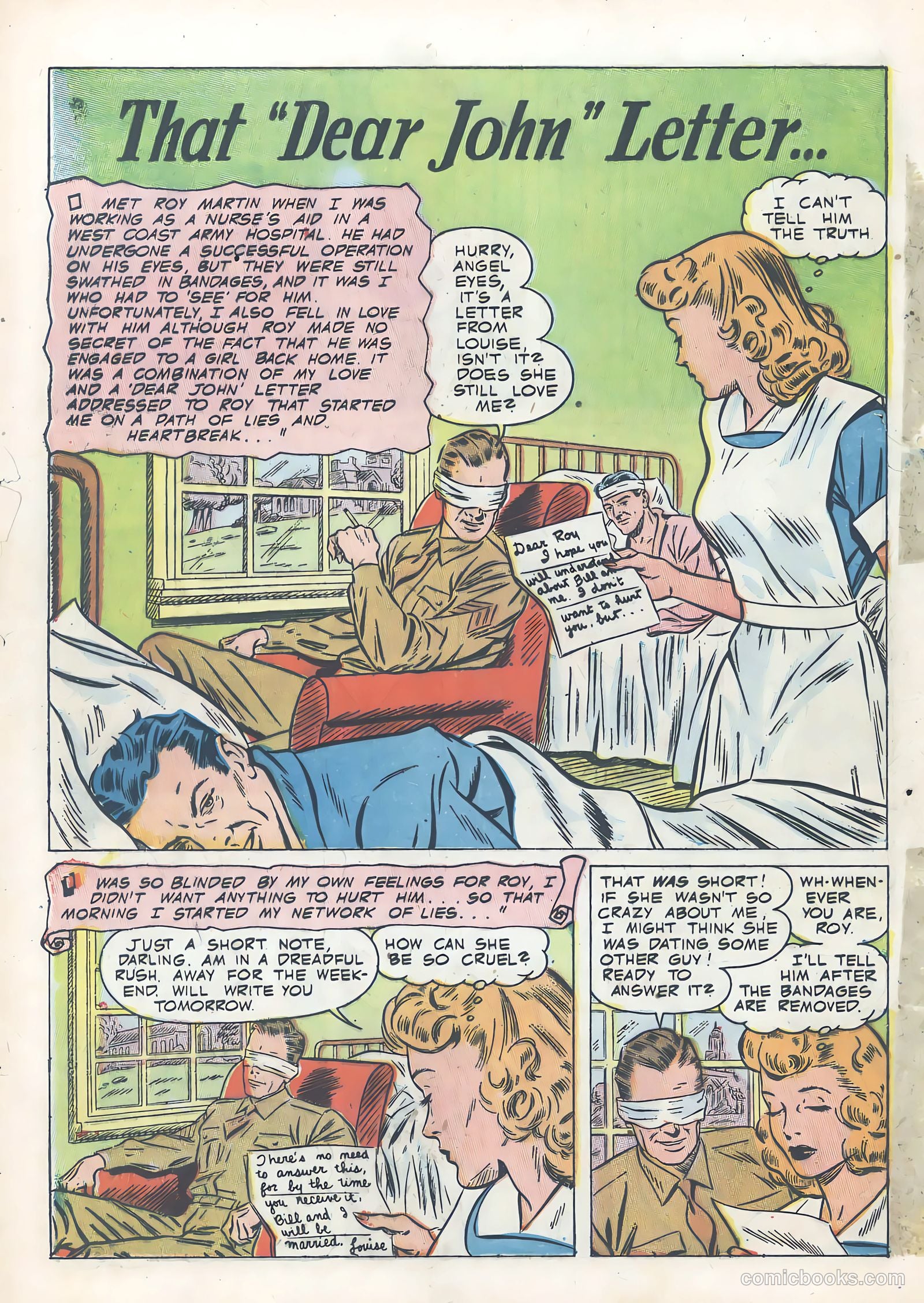 Wartime Romances #10 — page 20 of 36