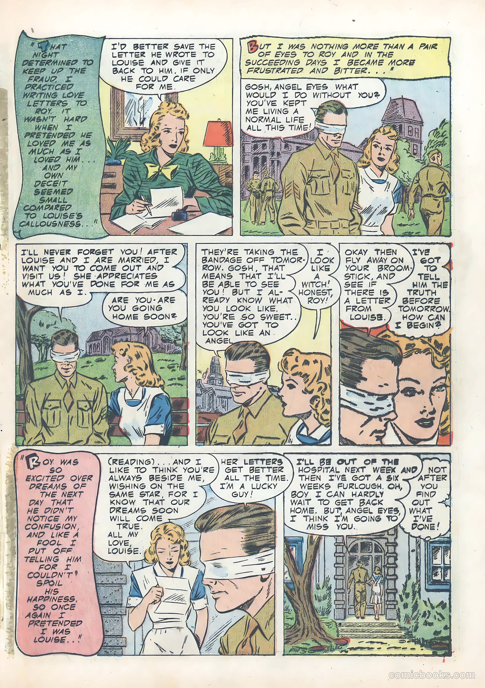 Wartime Romances #10 — page 21 of 36