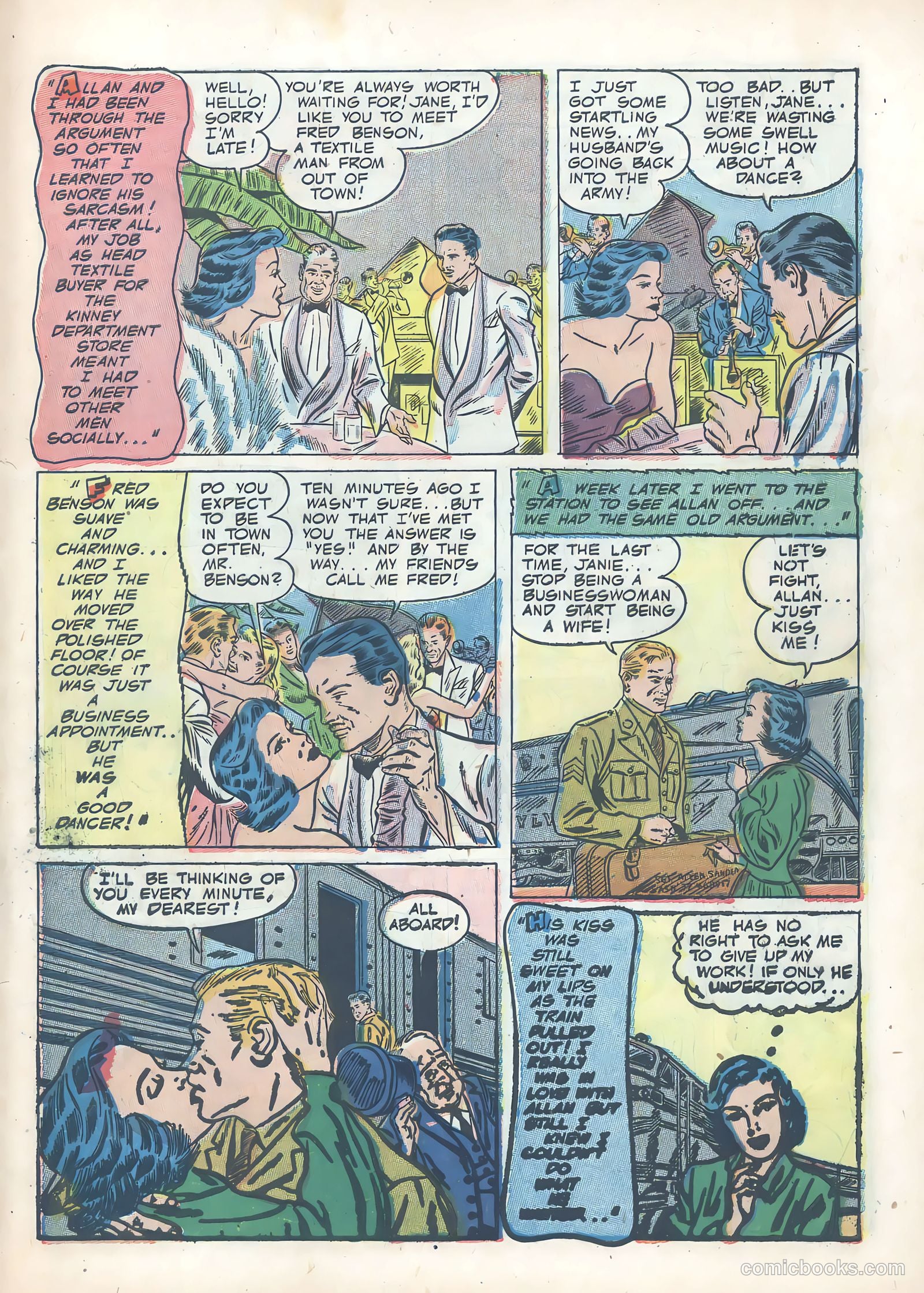 Wartime Romances #10 — page 27 of 36