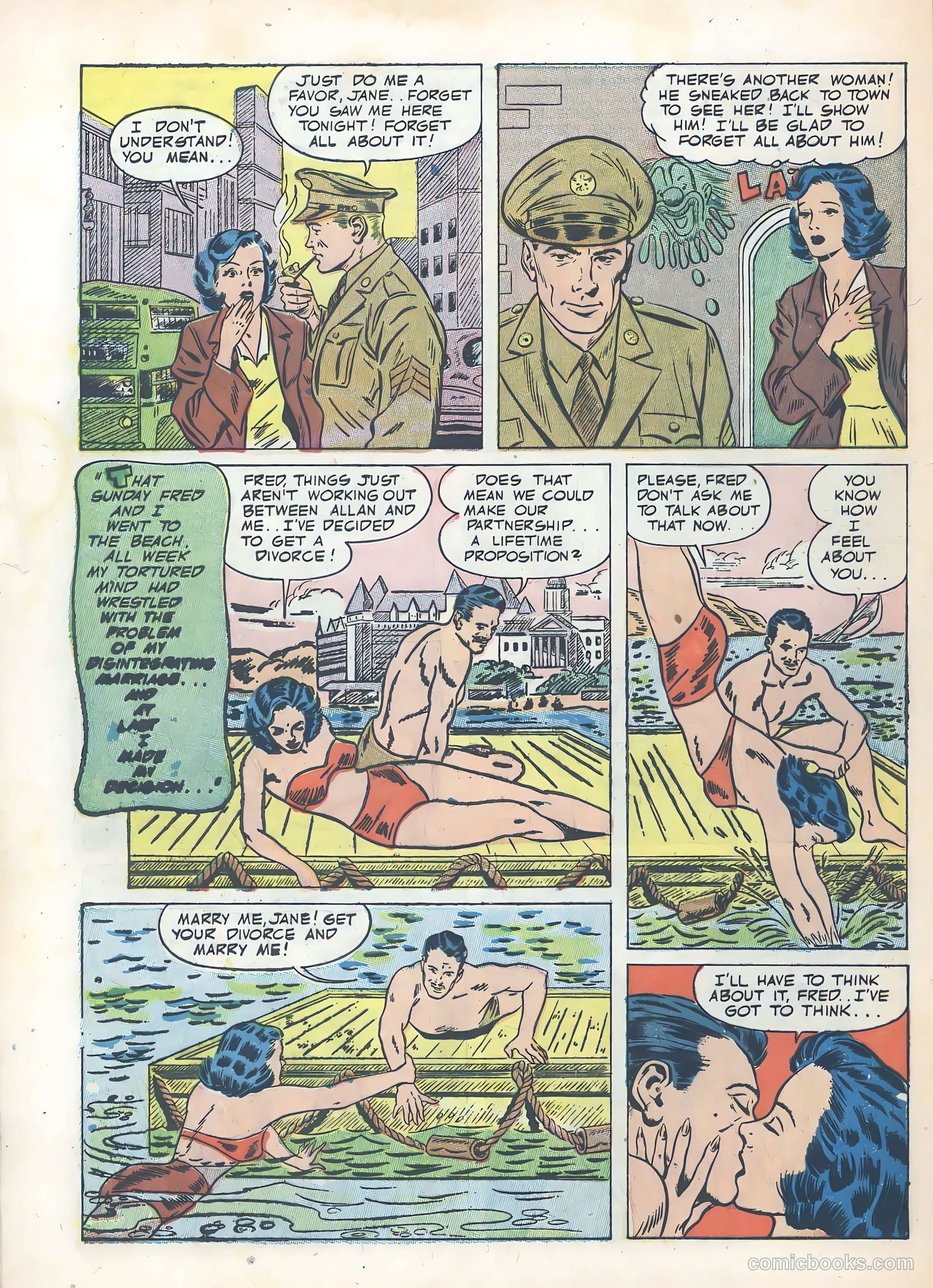 Wartime Romances #10 — page 32 of 36