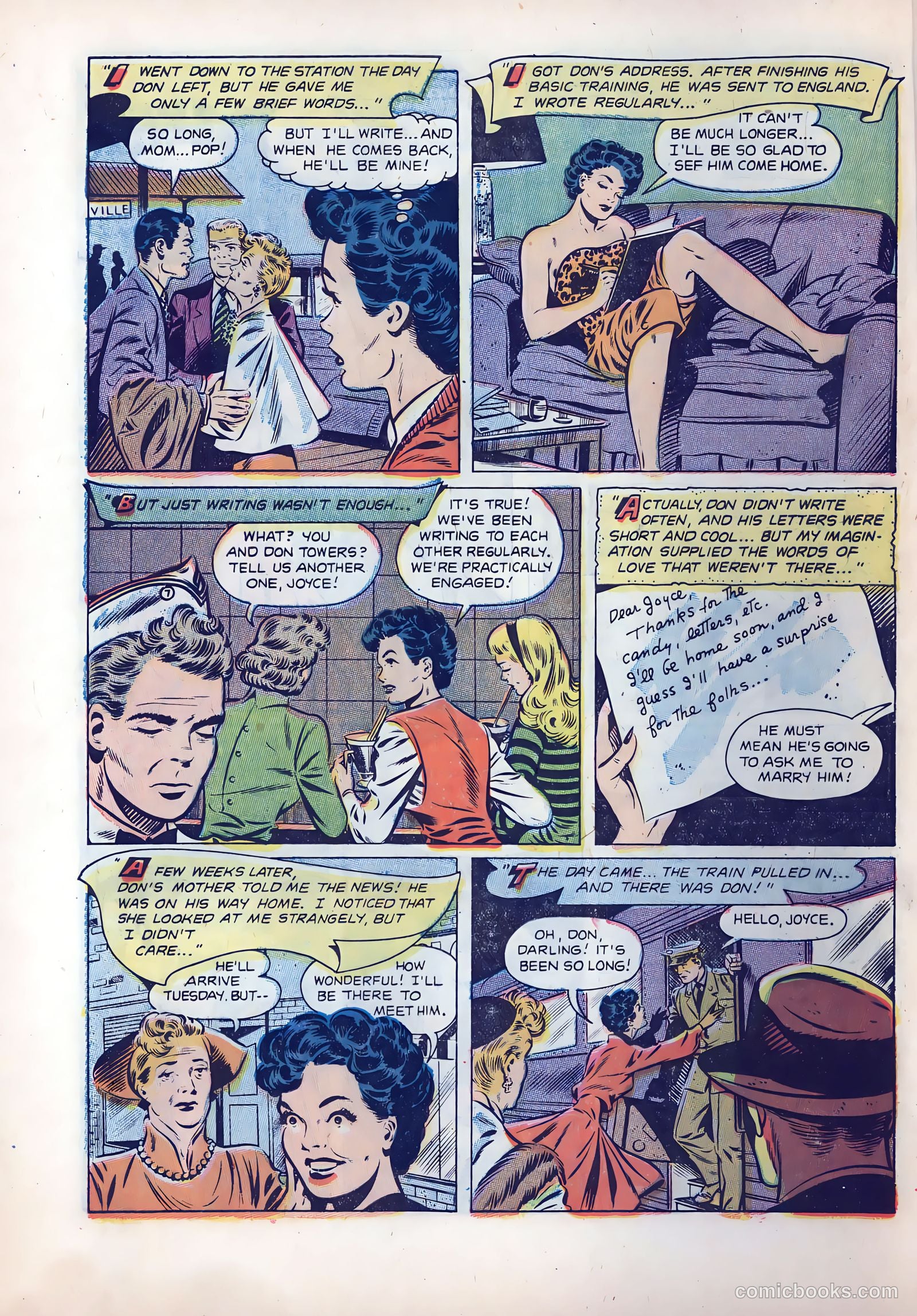 Wartime Romances #11 — page 6 of 36