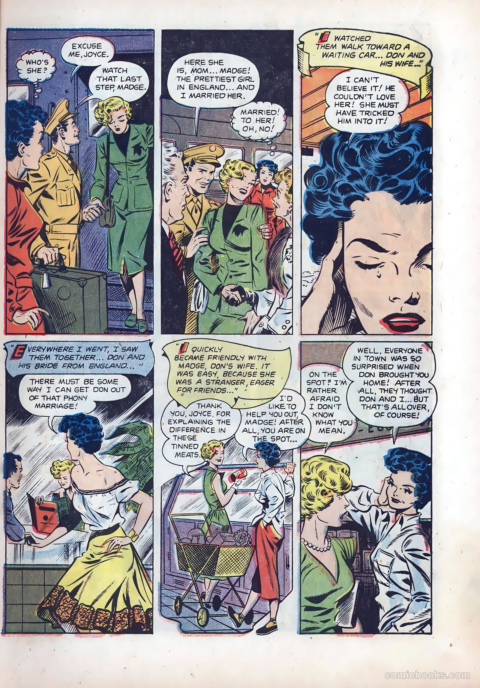 Wartime Romances #11 — page 7 of 36