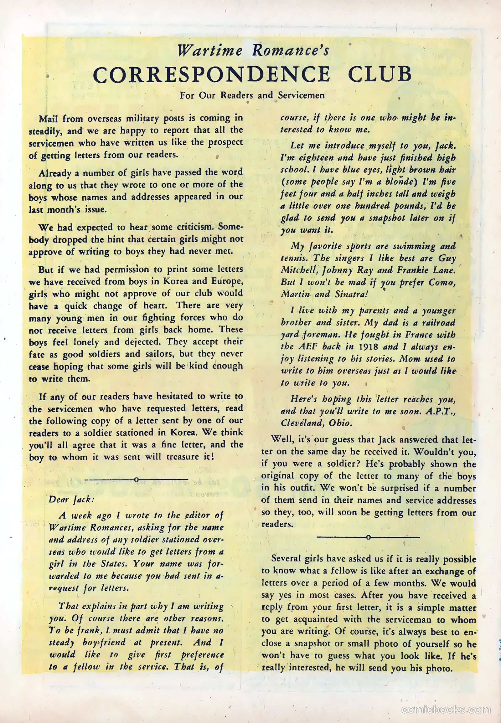 Wartime Romances #11 — page 26 of 36