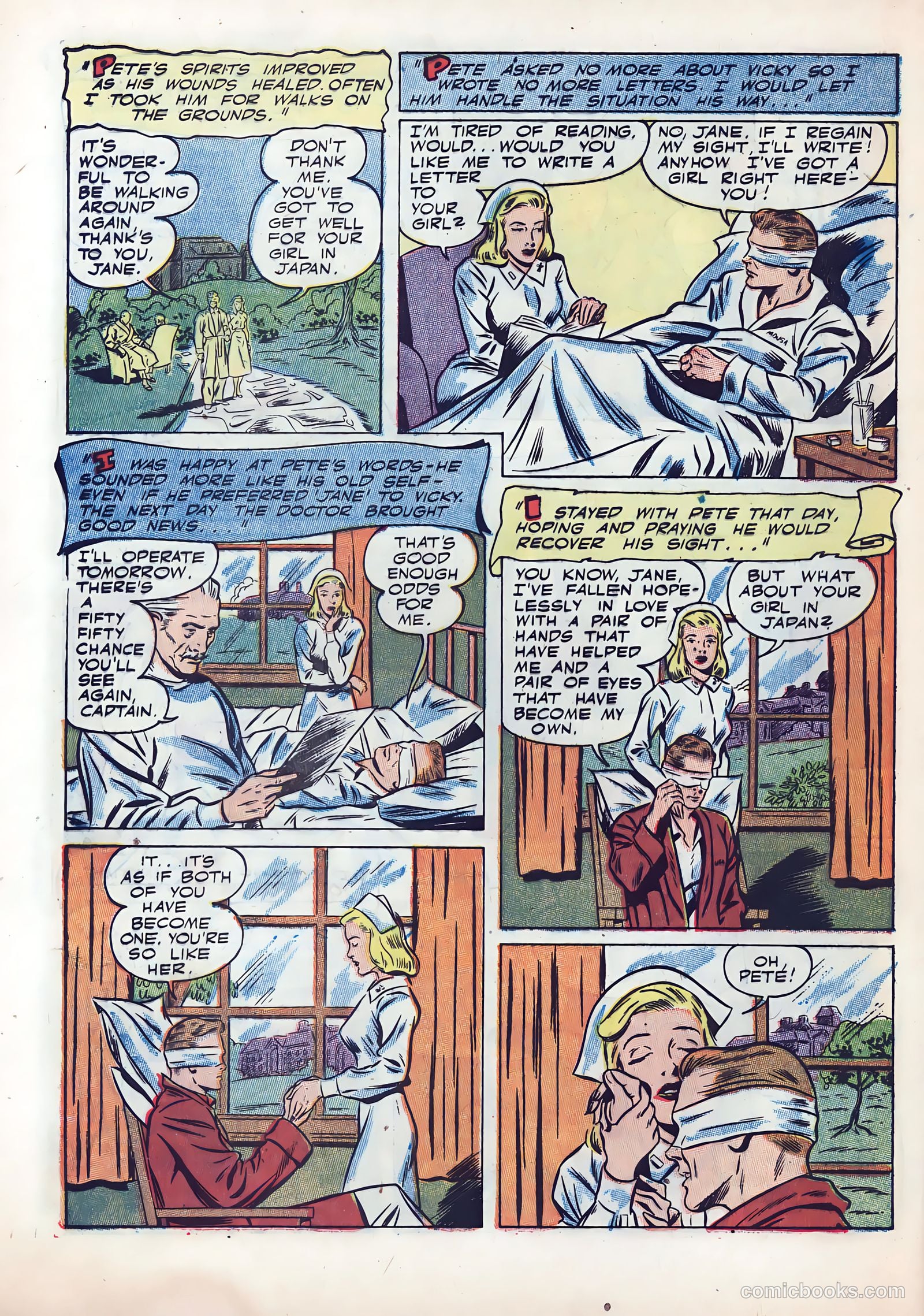 Wartime Romances #11 — page 32 of 36