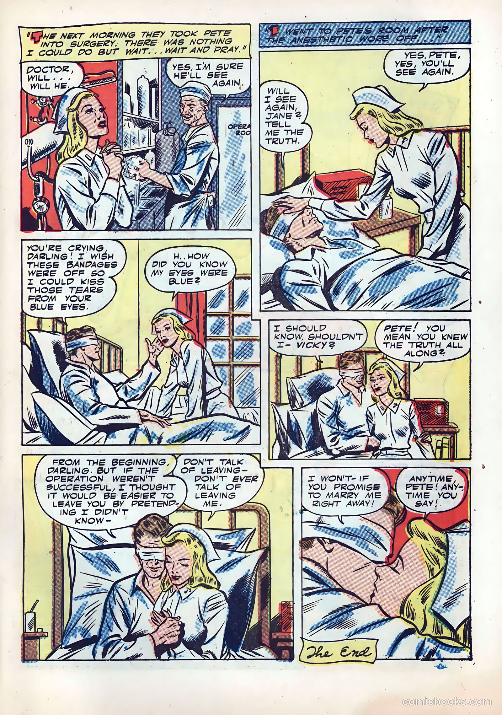 Wartime Romances #11 — page 33 of 36