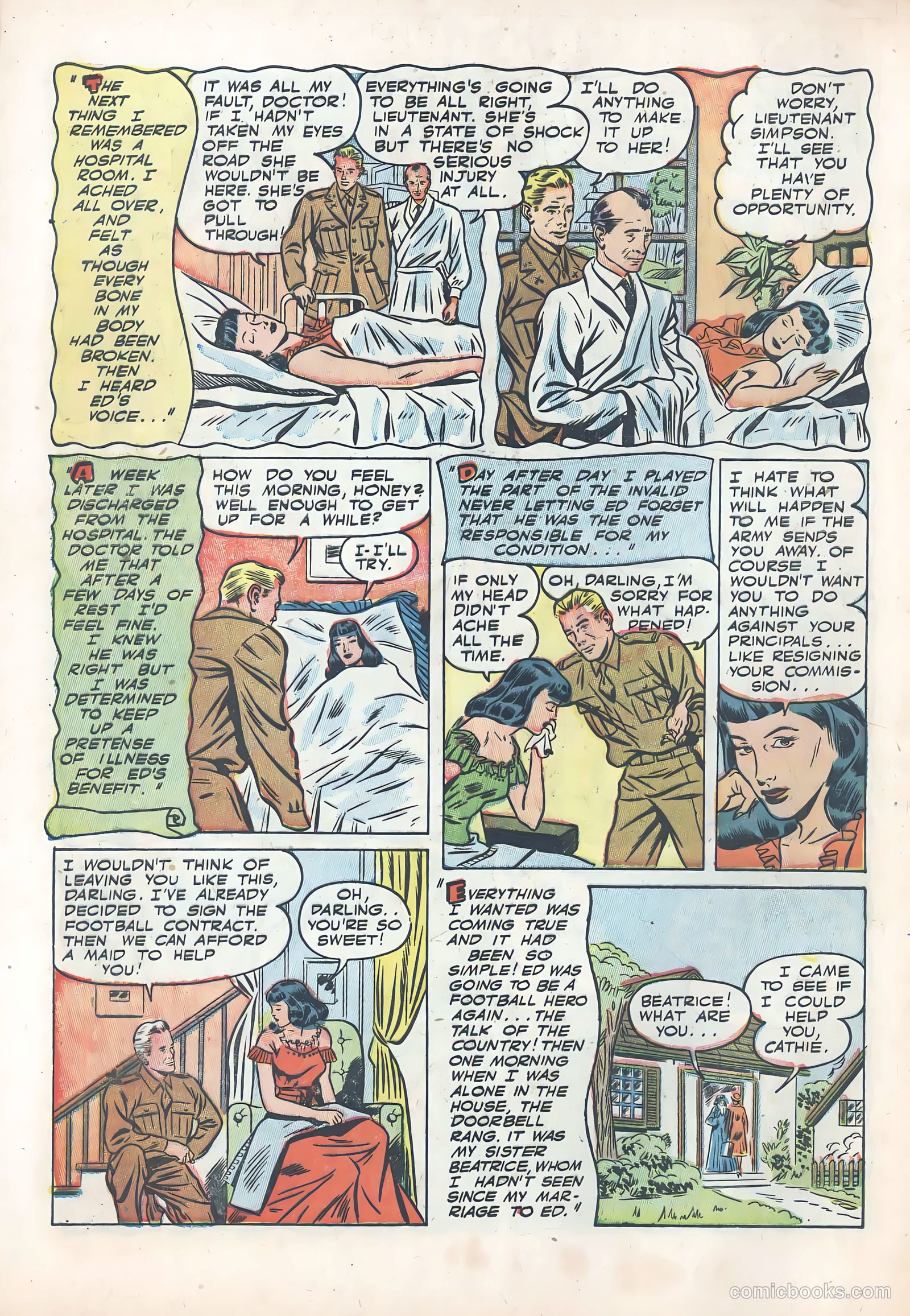 Wartime Romances #12 — page 8 of 36