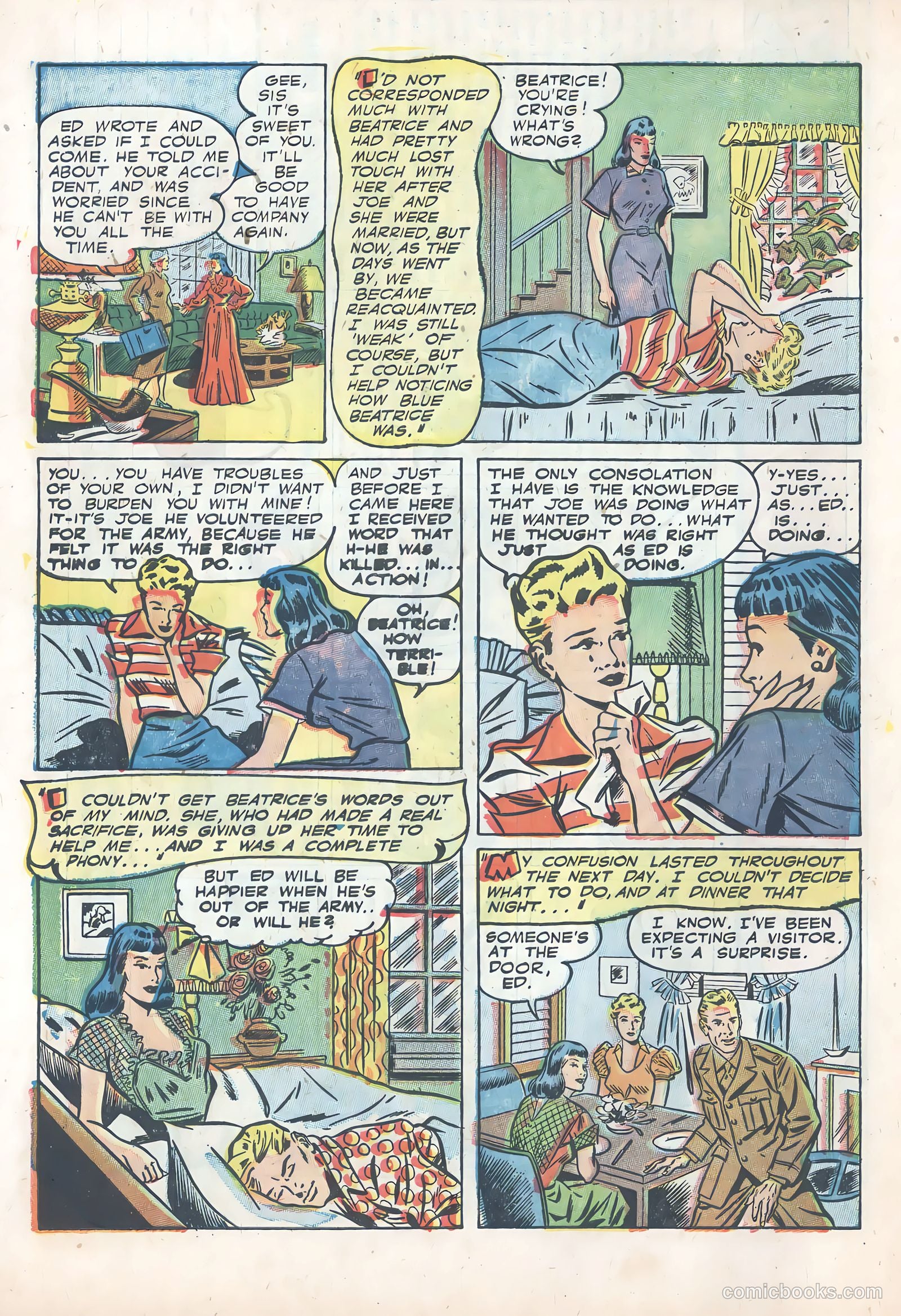 Wartime Romances #12 — page 10 of 36