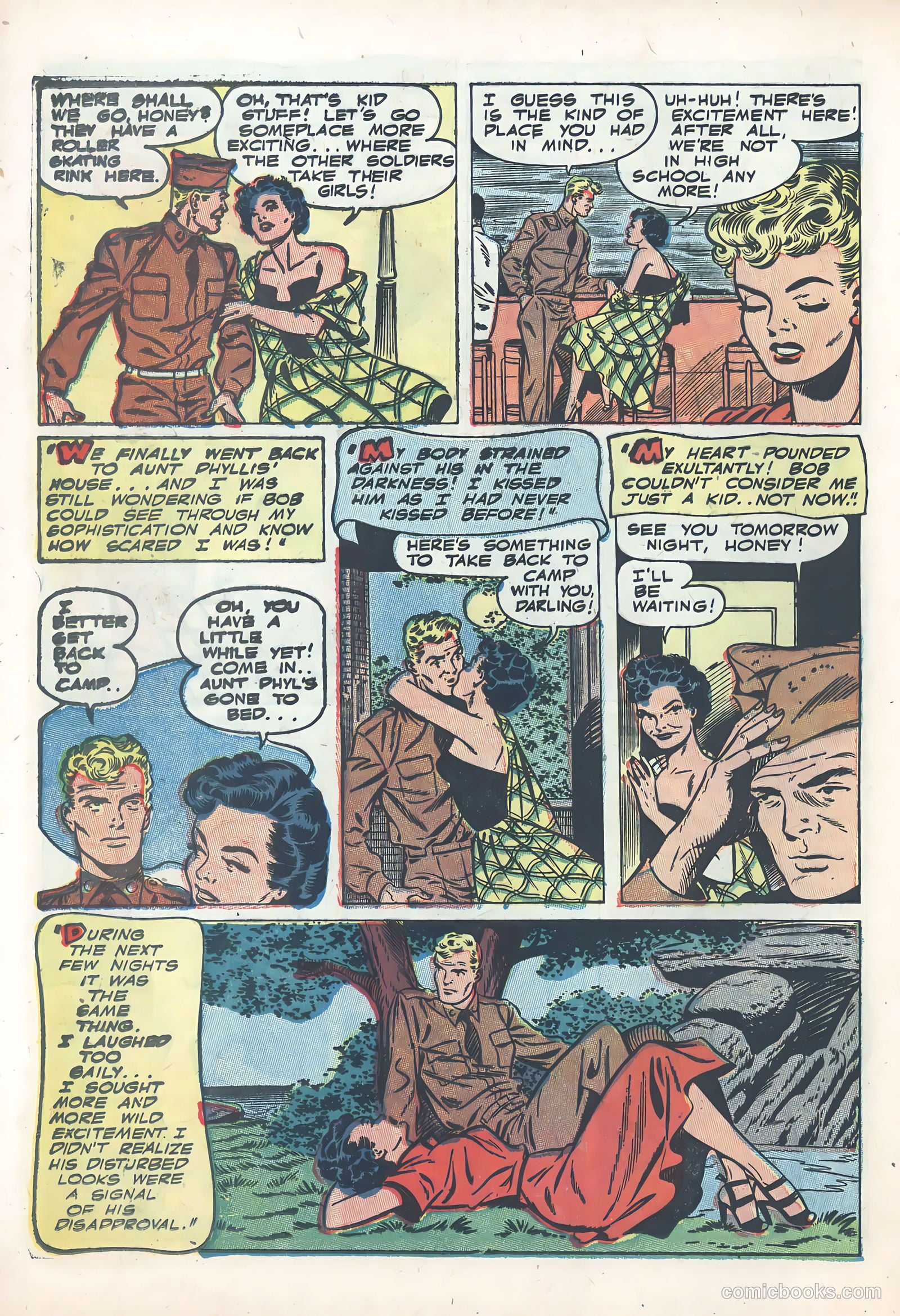Wartime Romances #12 — page 16 of 36