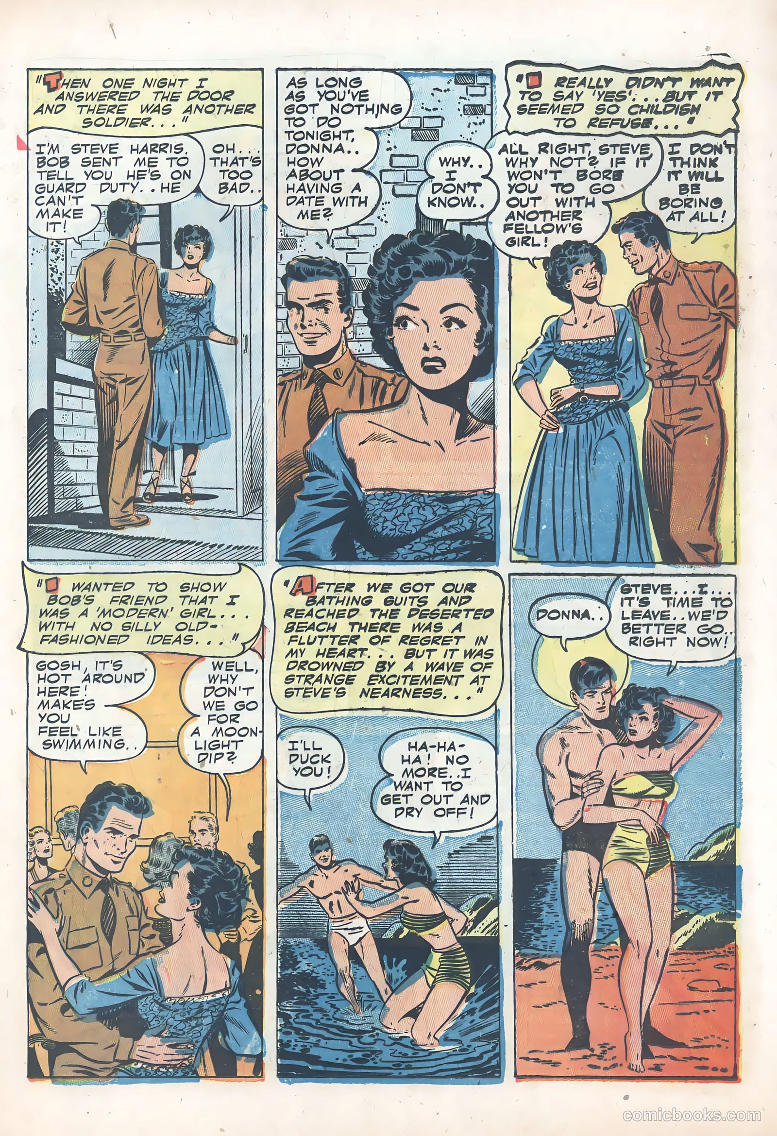 Wartime Romances #12 — page 17 of 36