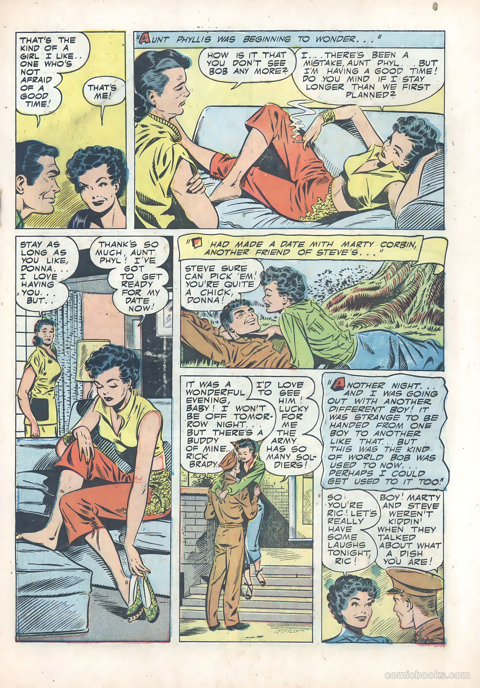 Wartime Romances #12 — page 19 of 36