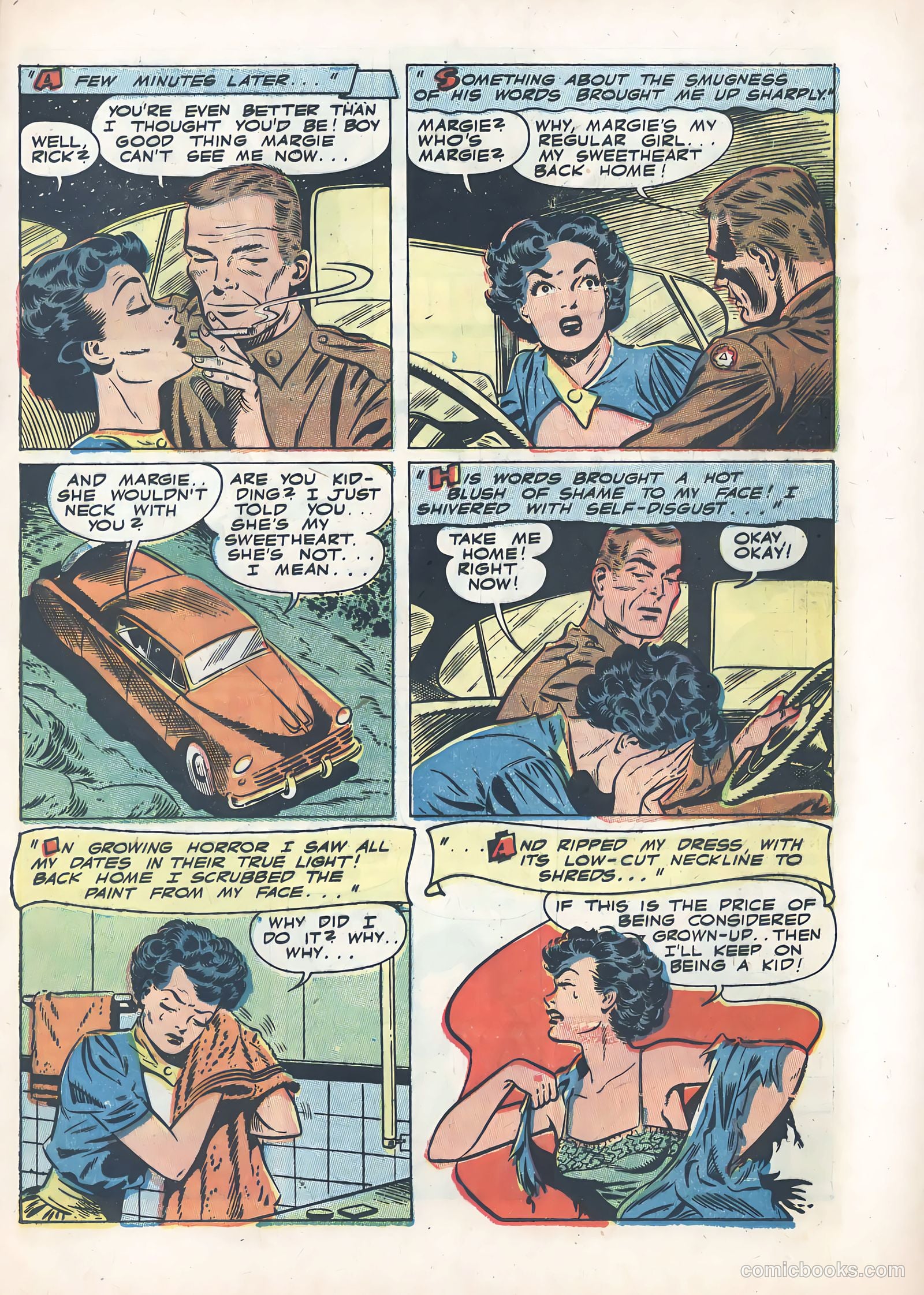 Wartime Romances #12 — page 21 of 36