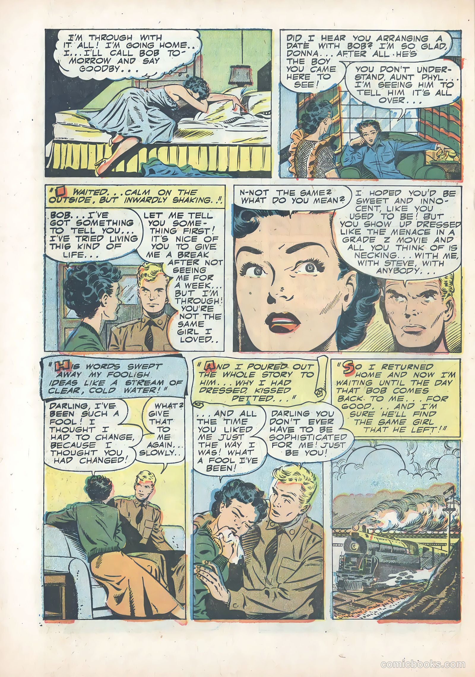 Wartime Romances #12 — page 22 of 36