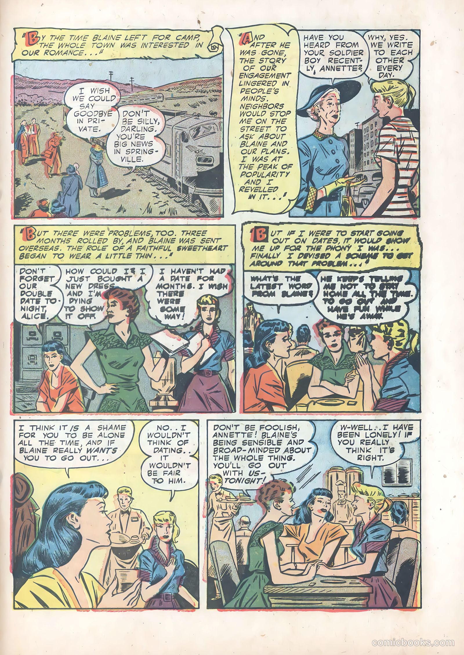 Wartime Romances #12 — page 27 of 36