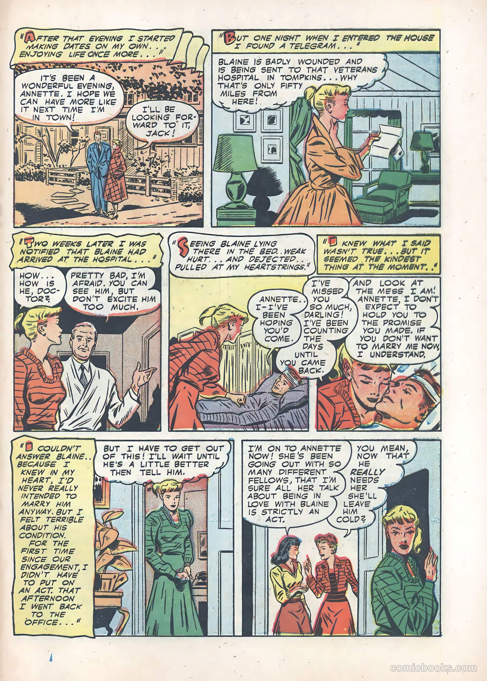 Wartime Romances #12 — page 29 of 36