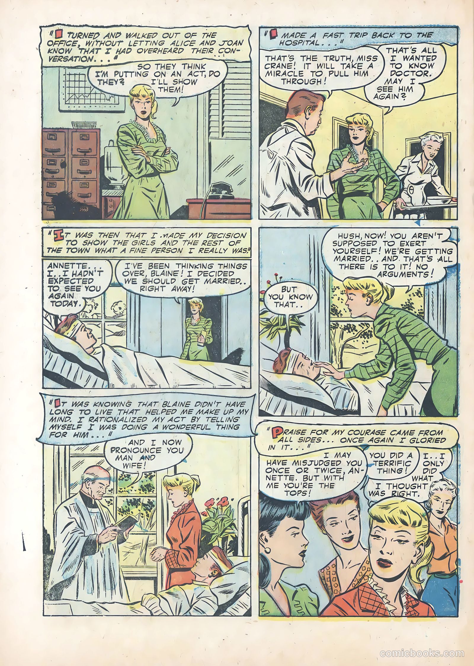 Wartime Romances #12 — page 30 of 36