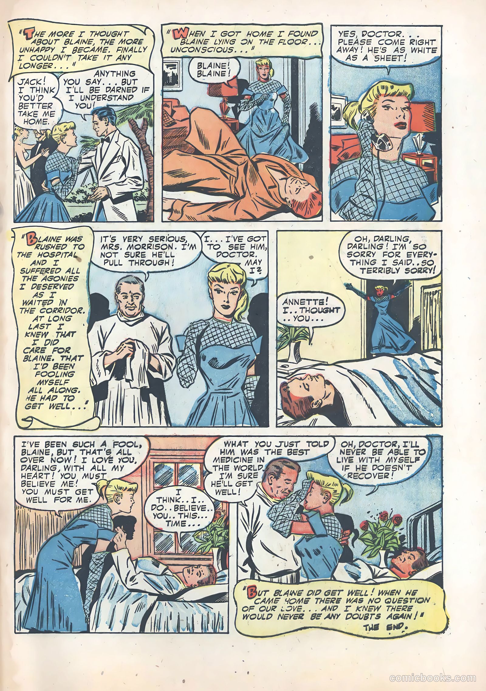 Wartime Romances #12 — page 33 of 36