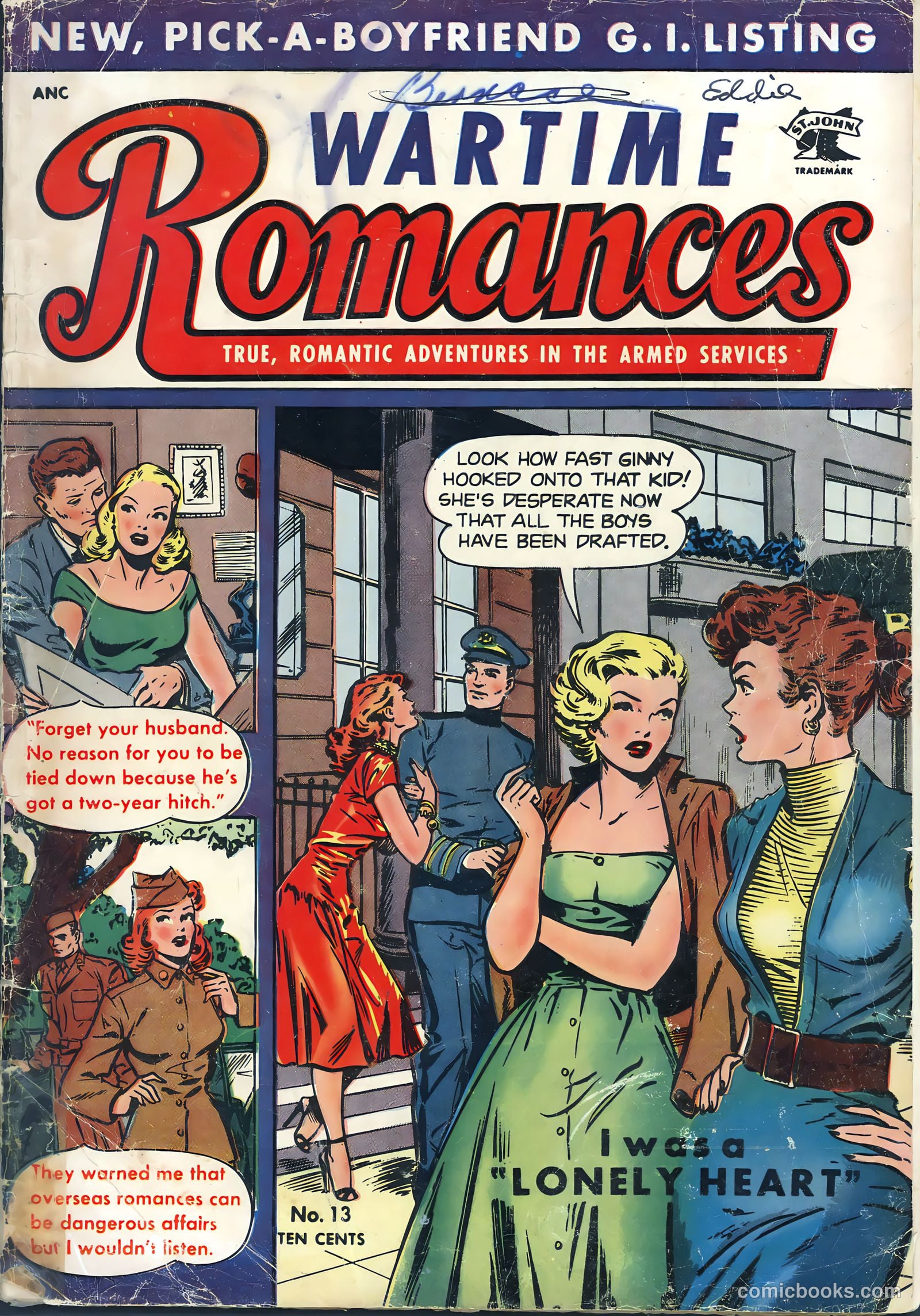 Wartime Romances #13 — page 1 of 36