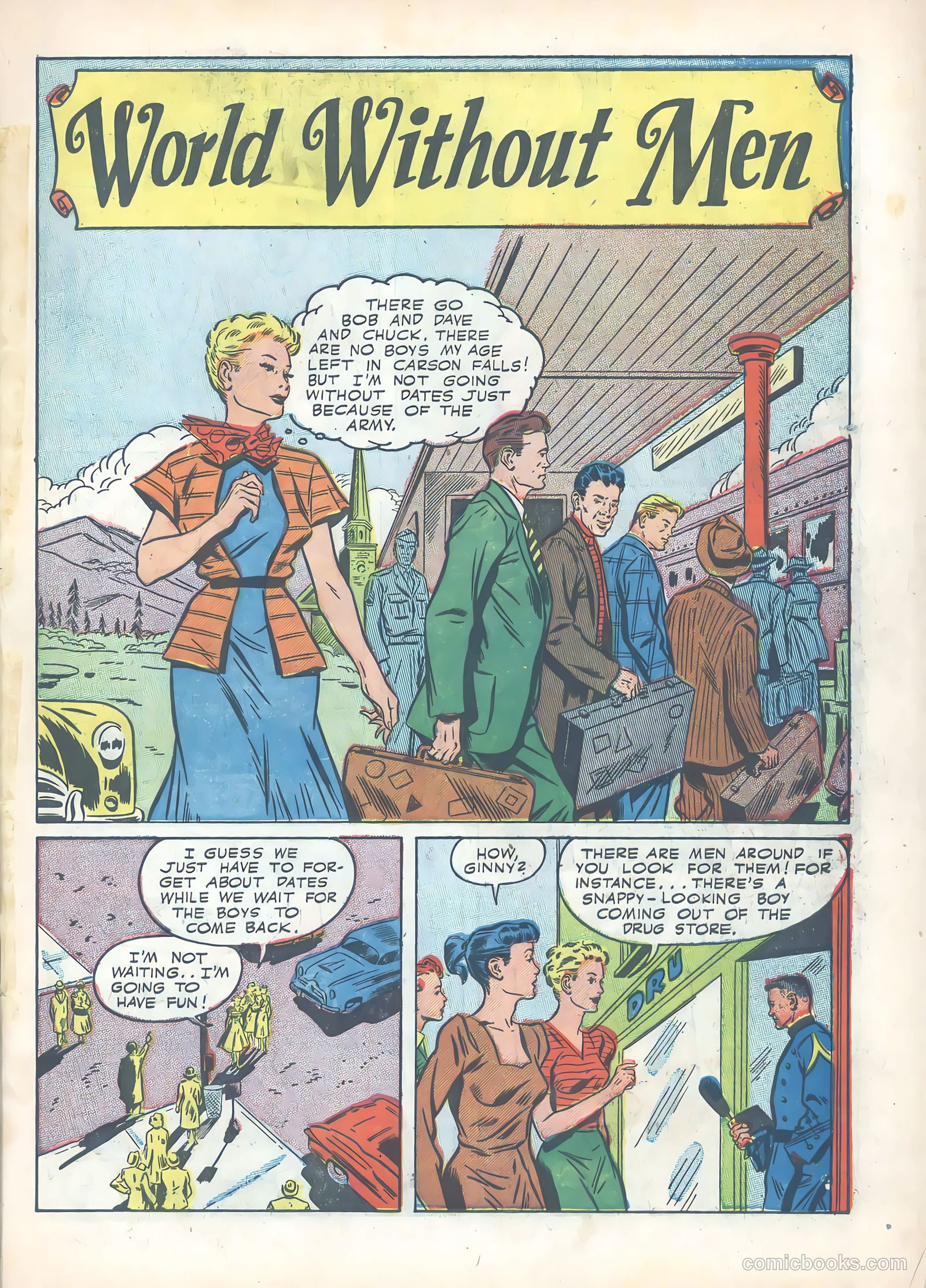 Wartime Romances #13 — page 3 of 36