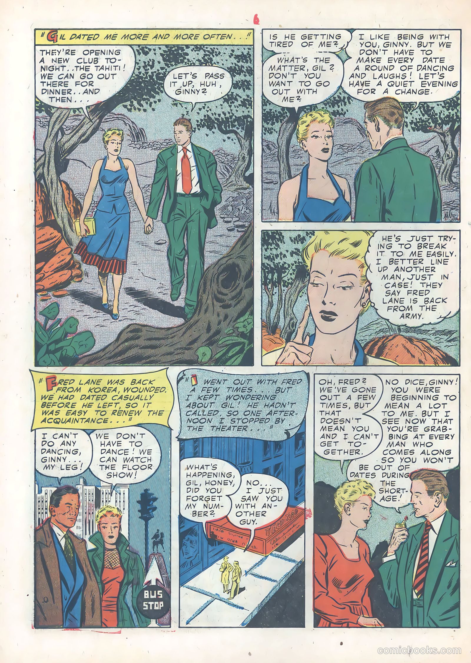 Wartime Romances #13 — page 8 of 36