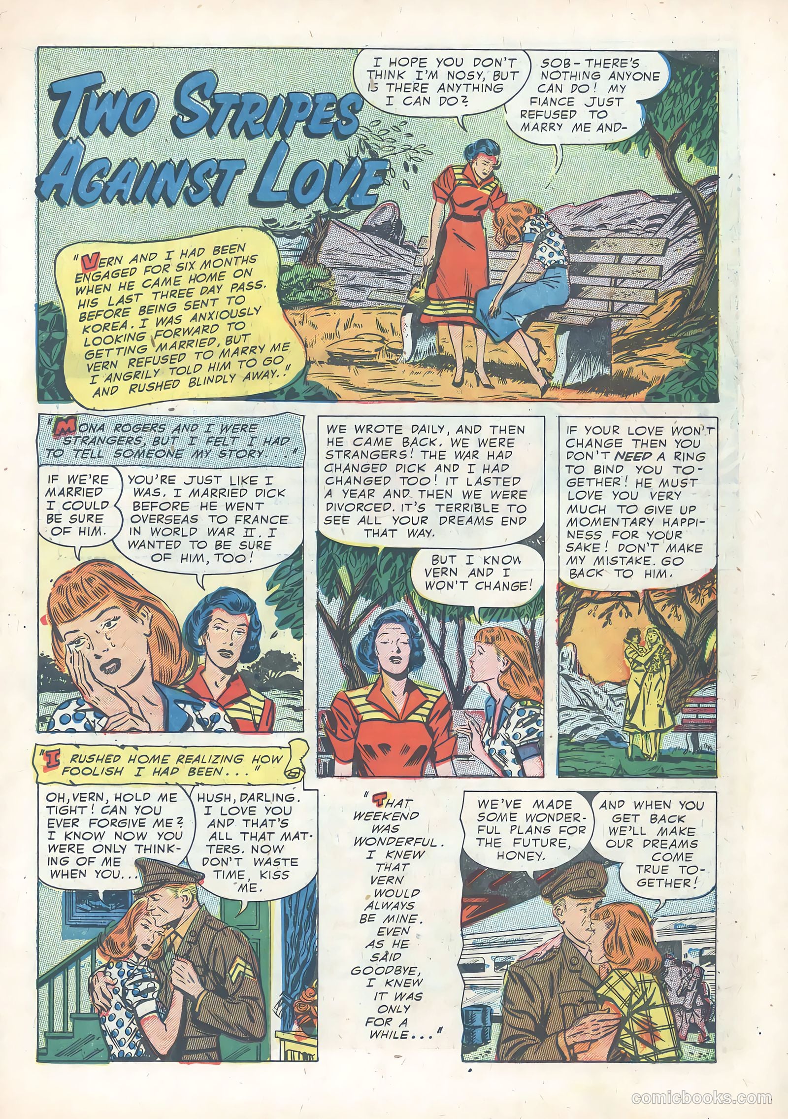 Wartime Romances #13 — page 11 of 36